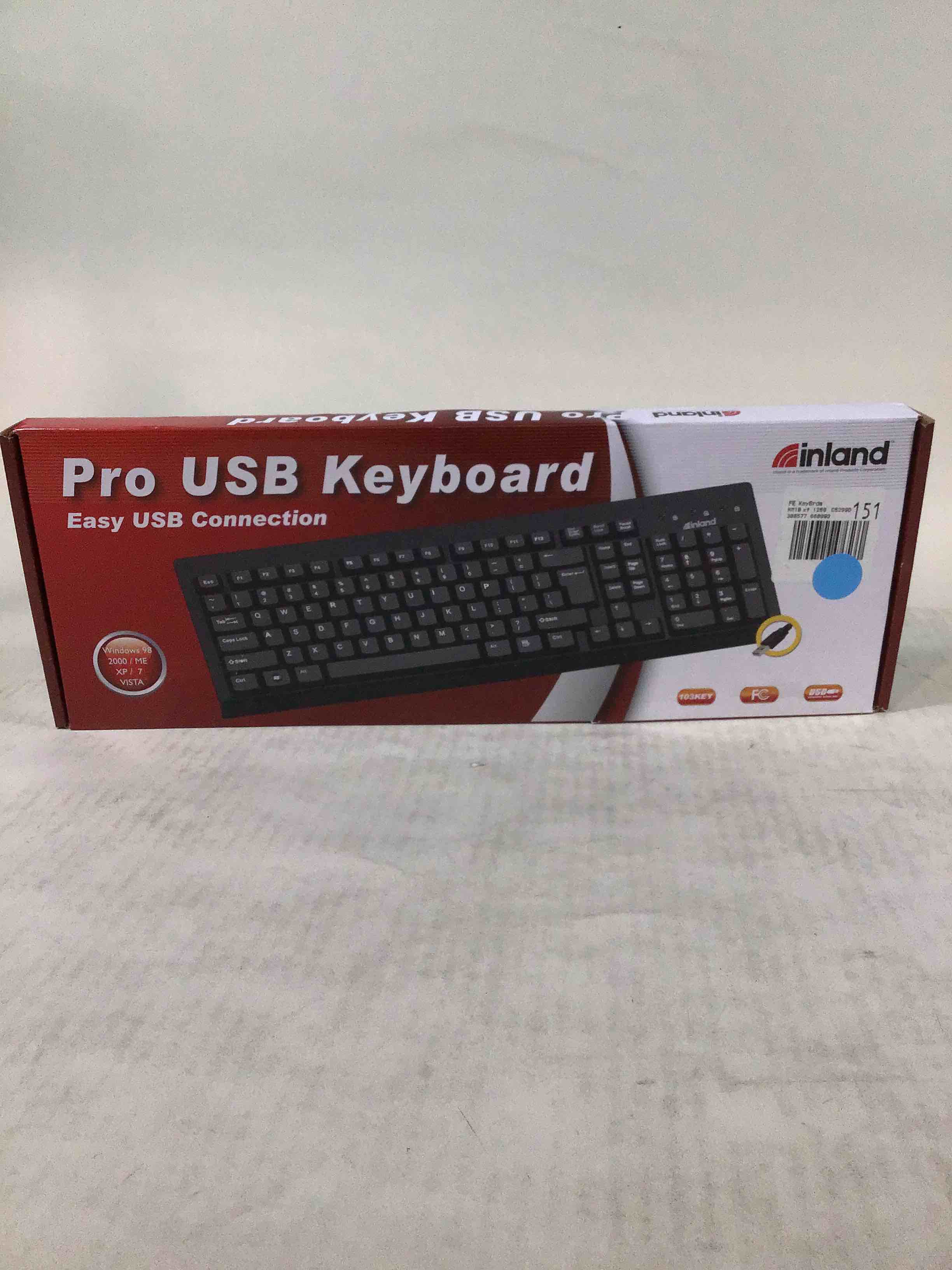 Condition photo showing Good Condition for Inland Pro USB Keyboard
