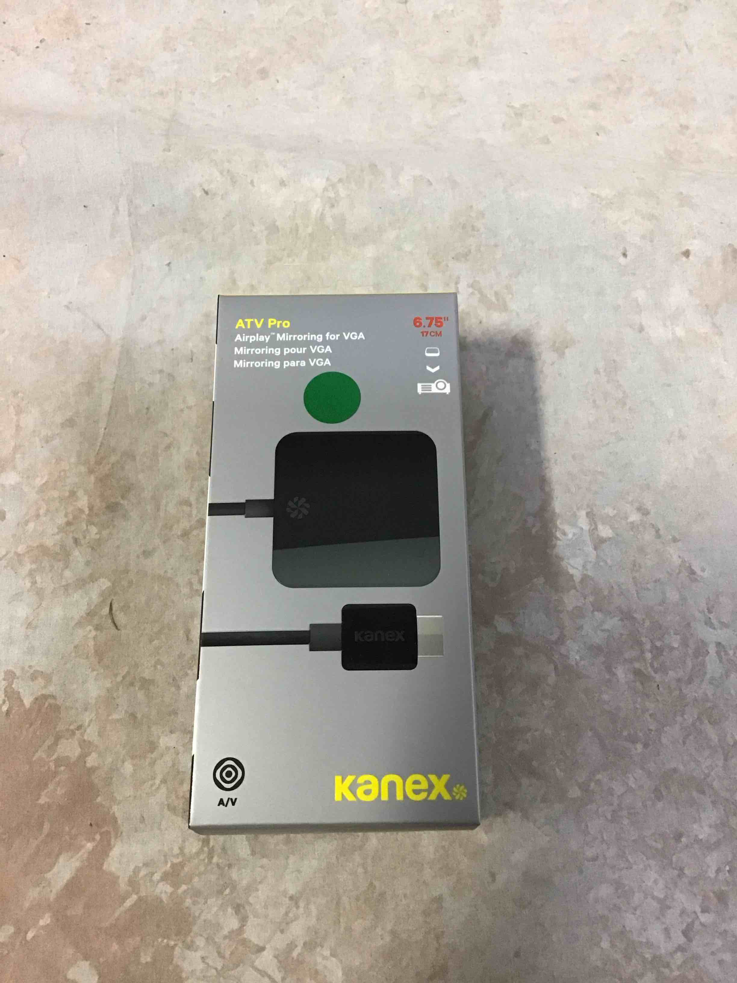 Kanex HDMI to VGA Adapter for Apple TV (2nd-3rd gen)- HDCP Compliant (ATVPROX) (B00VQPAIUK)