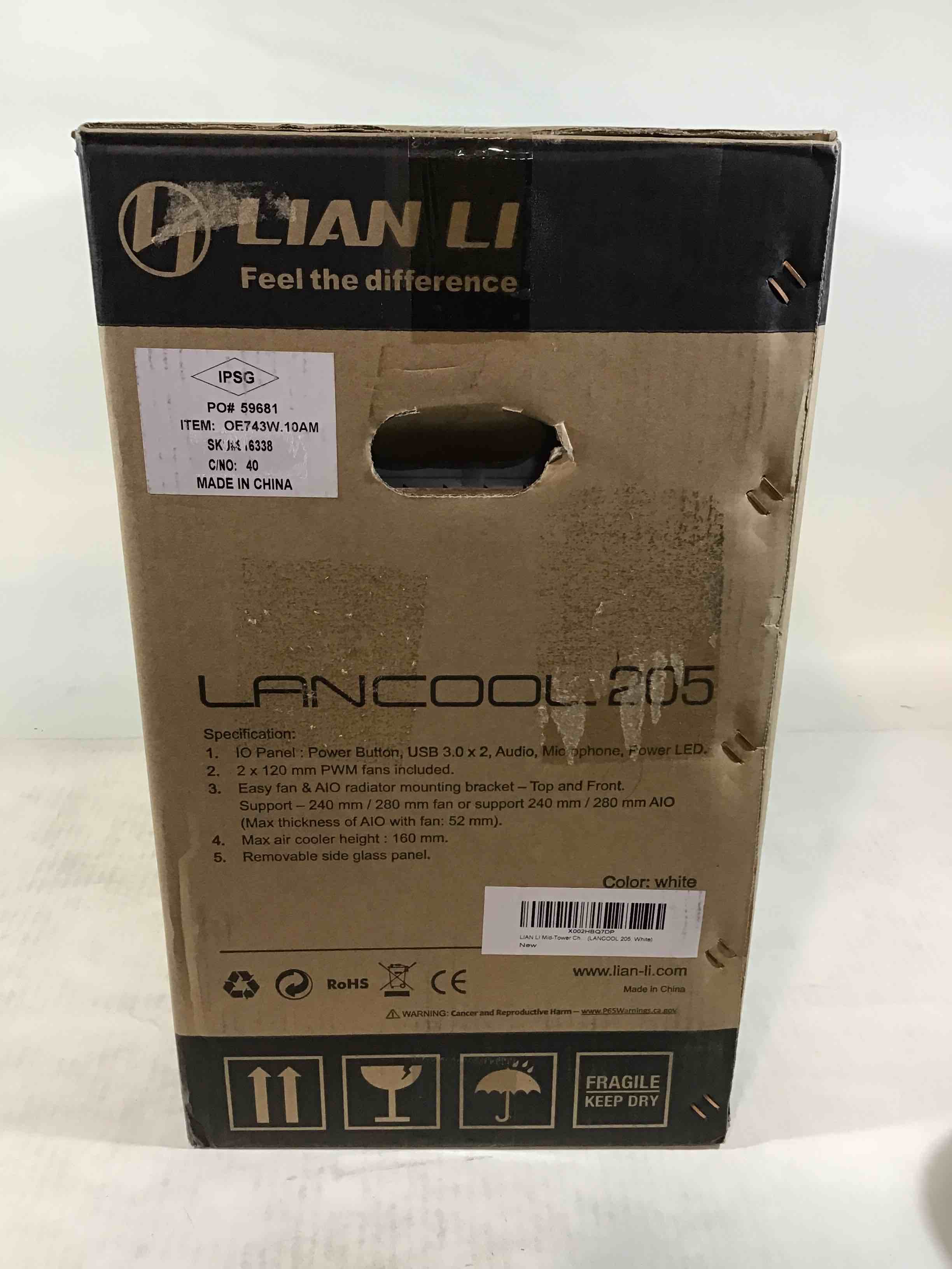 Lian Li Lancool 205 Gaming PC Case