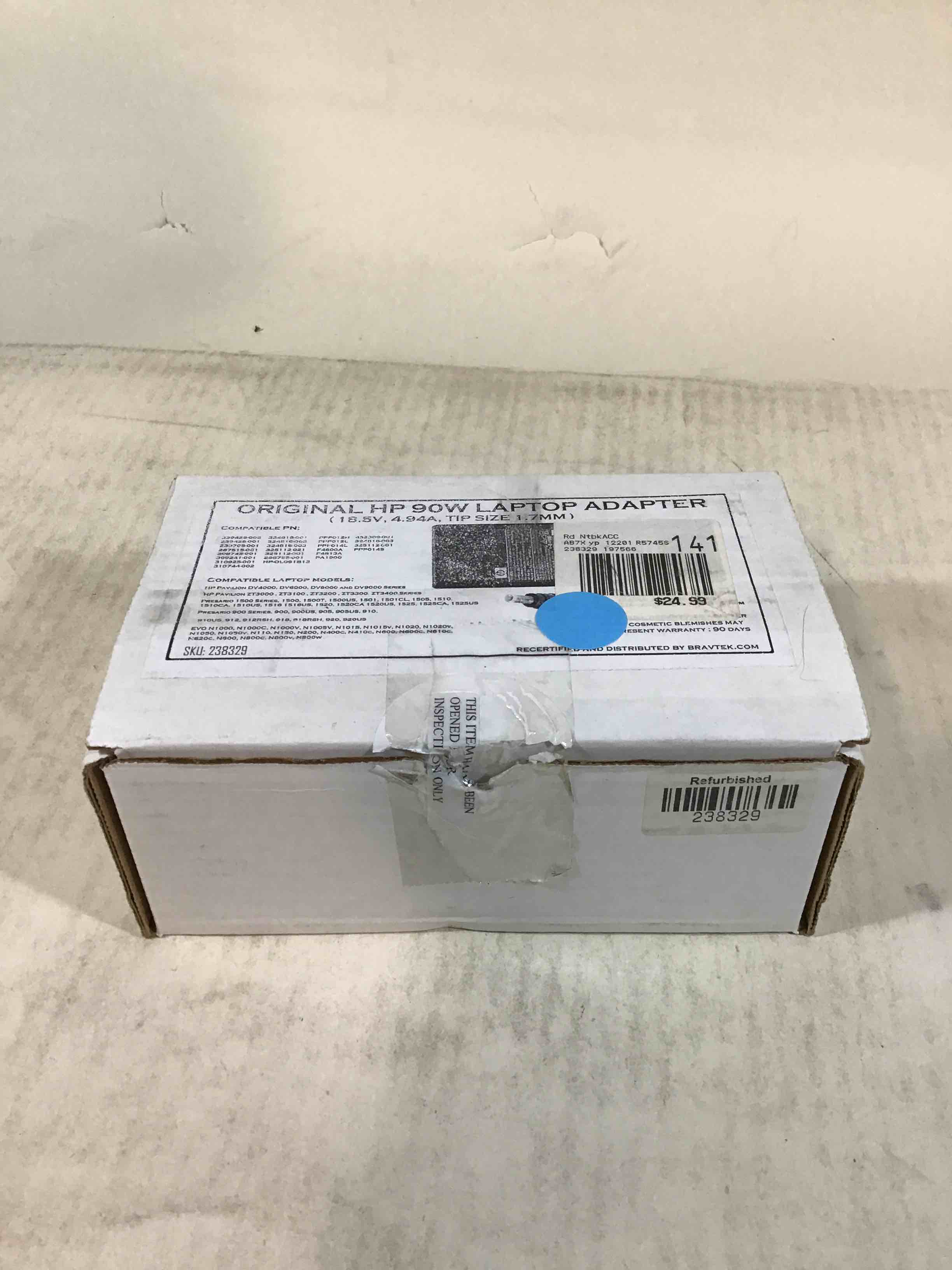 Original HP 90W Laptop Adapter