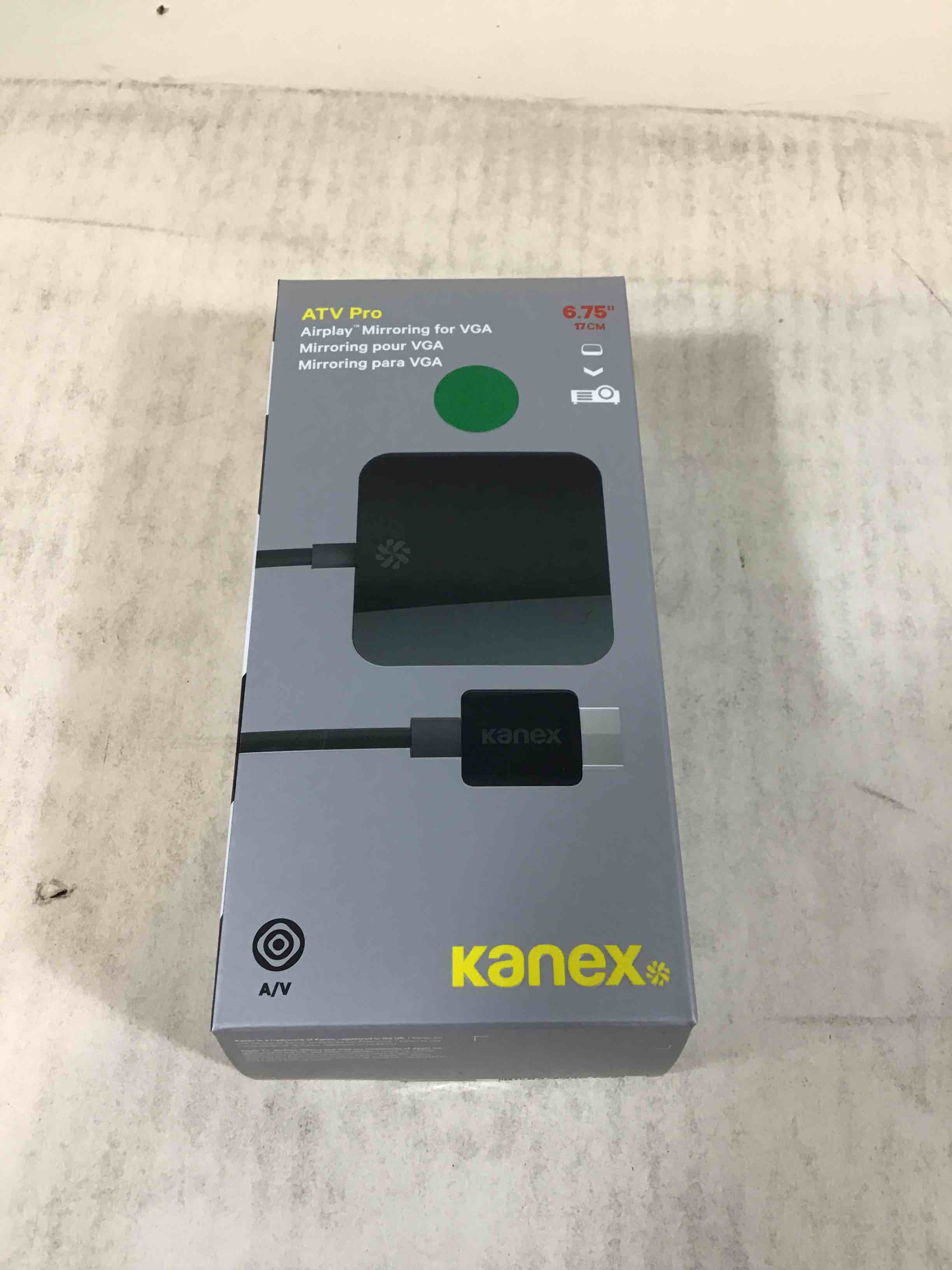 Kanex HDMI to VGA Adapter for Apple TV (2nd-3rd gen)- HDCP Compliant (ATVPROX) (B00VQPAIUK)