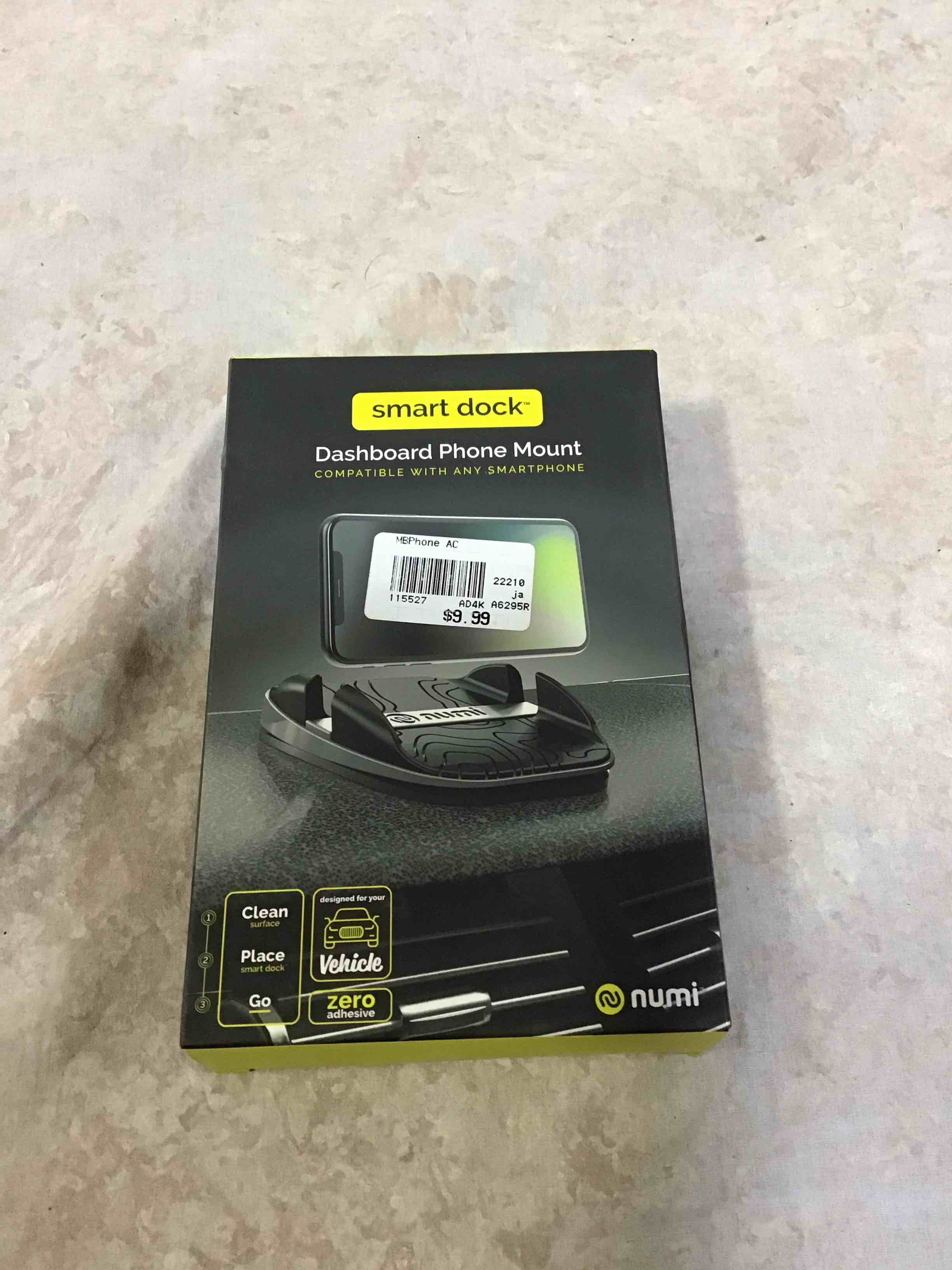 Numi Smart Dock Dashboard Phone Mount