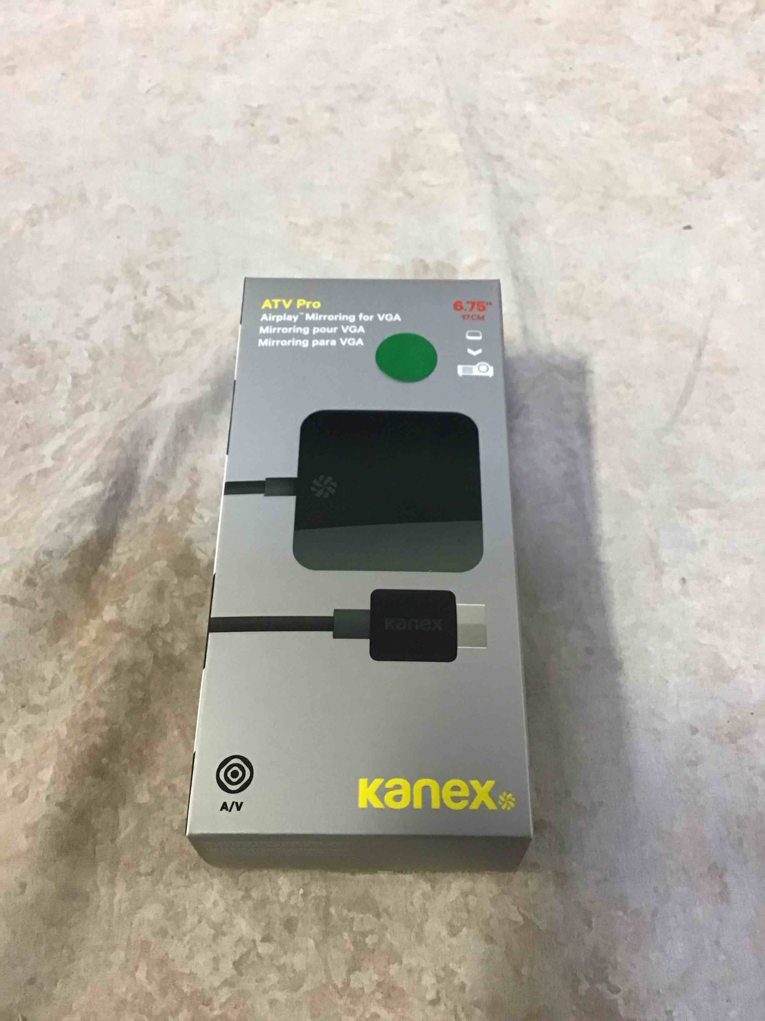 Kanex HDMI to VGA Adapter for Apple TV (2nd-3rd gen)- HDCP Compliant (ATVPROX) (B00VQPAIUK)
