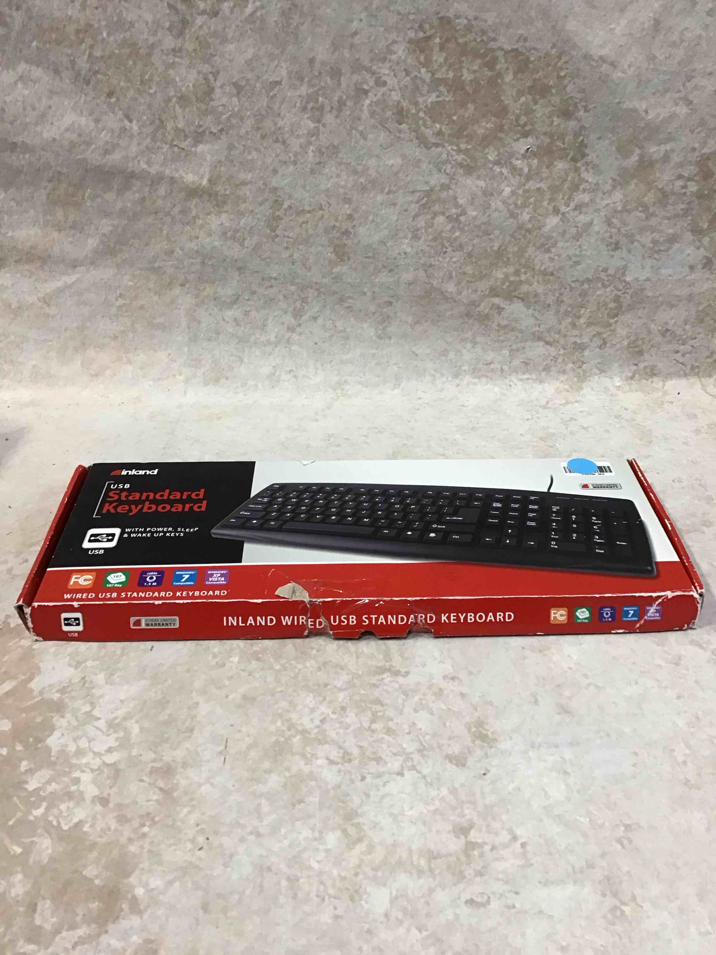 inland USB Standard Keyboard 