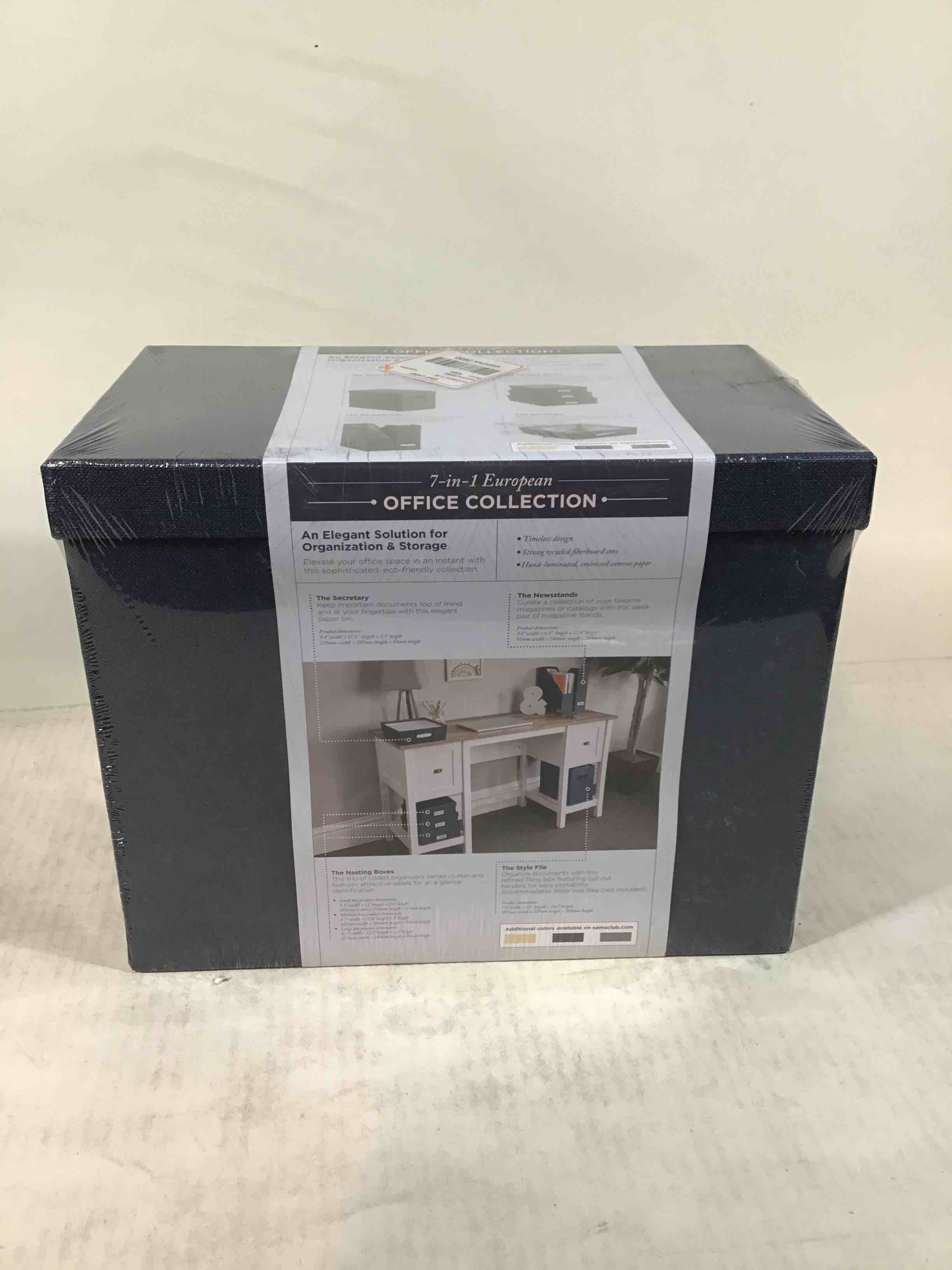 7-in-1 European Office Storage Collection