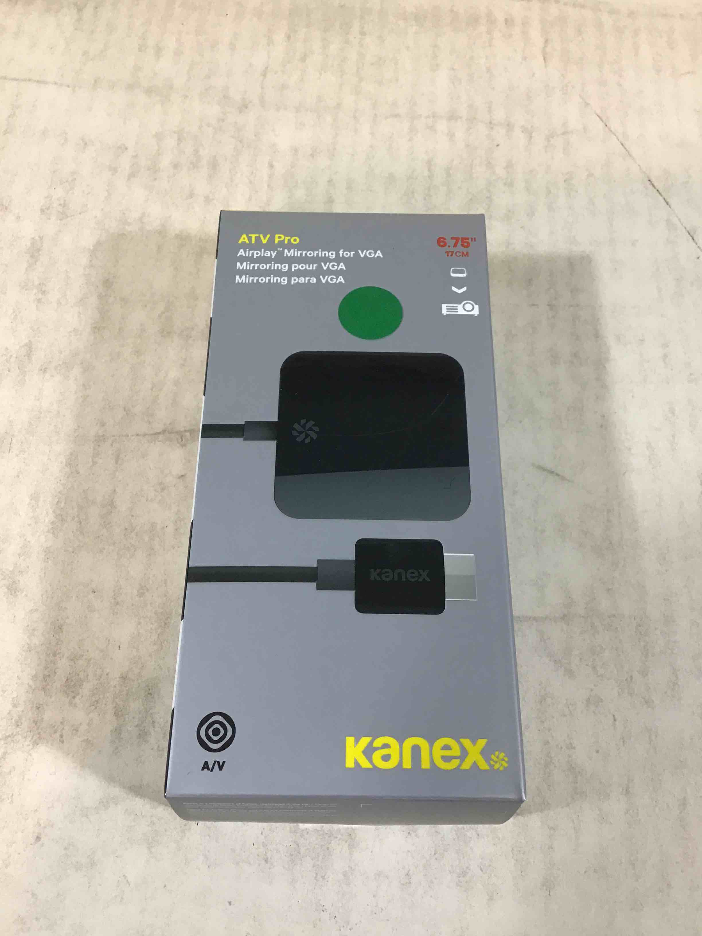 Kanex HDMI to VGA Adapter for Apple TV (2nd-3rd gen)- HDCP Compliant (ATVPROX) (B00VQPAIUK)