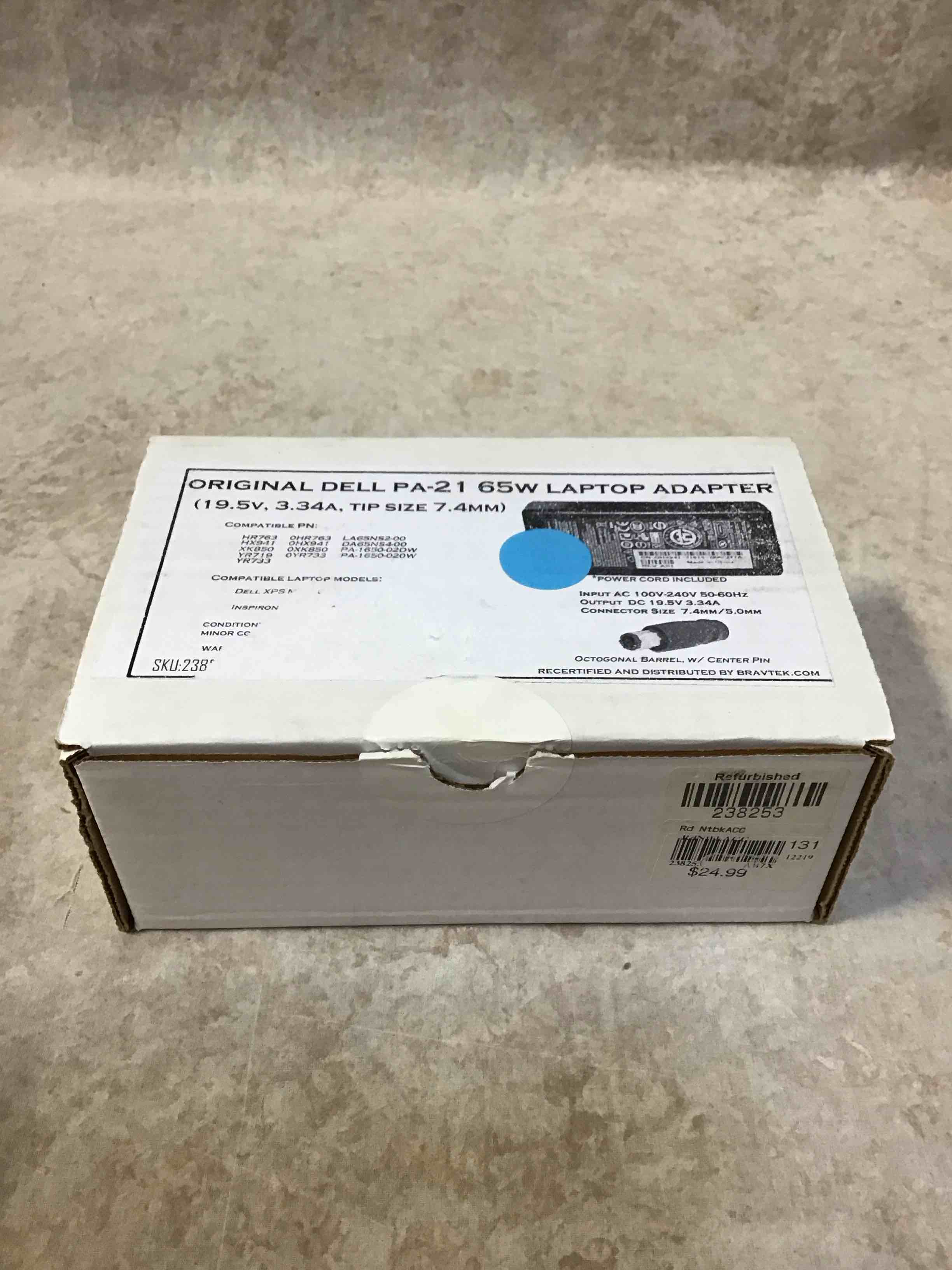 Original Dell PA-21 65W Laptop Adapter