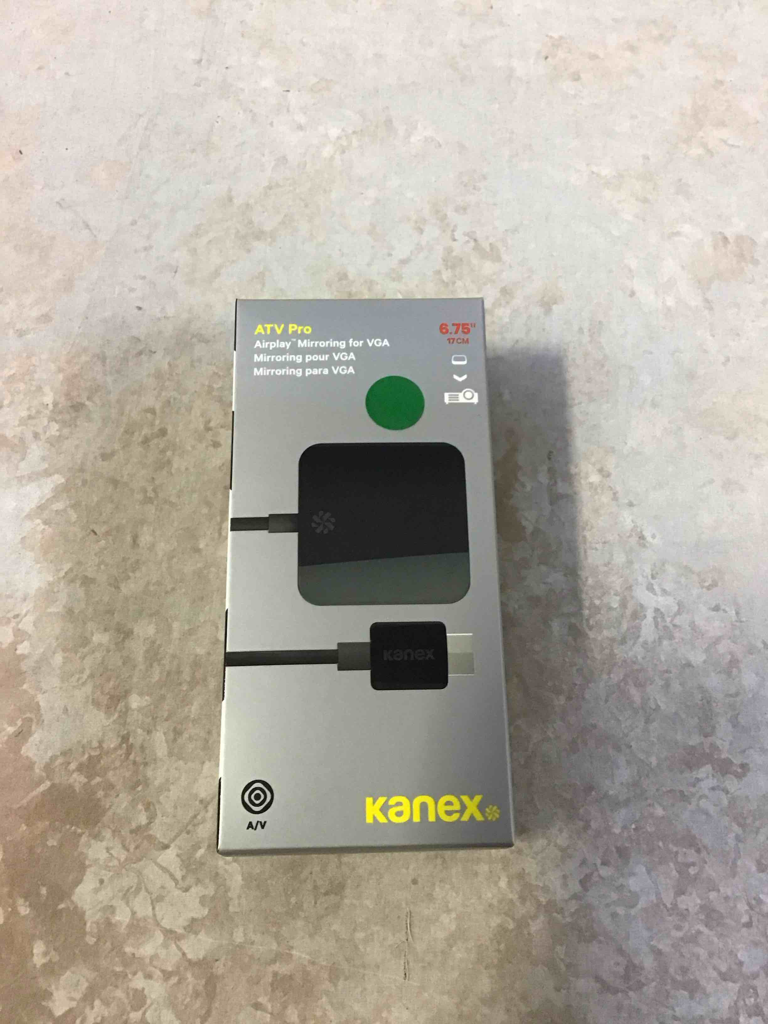 Kanex HDMI to VGA Adapter for Apple TV (2nd-3rd gen)- HDCP Compliant (ATVPROX) (B00VQPAIUK)