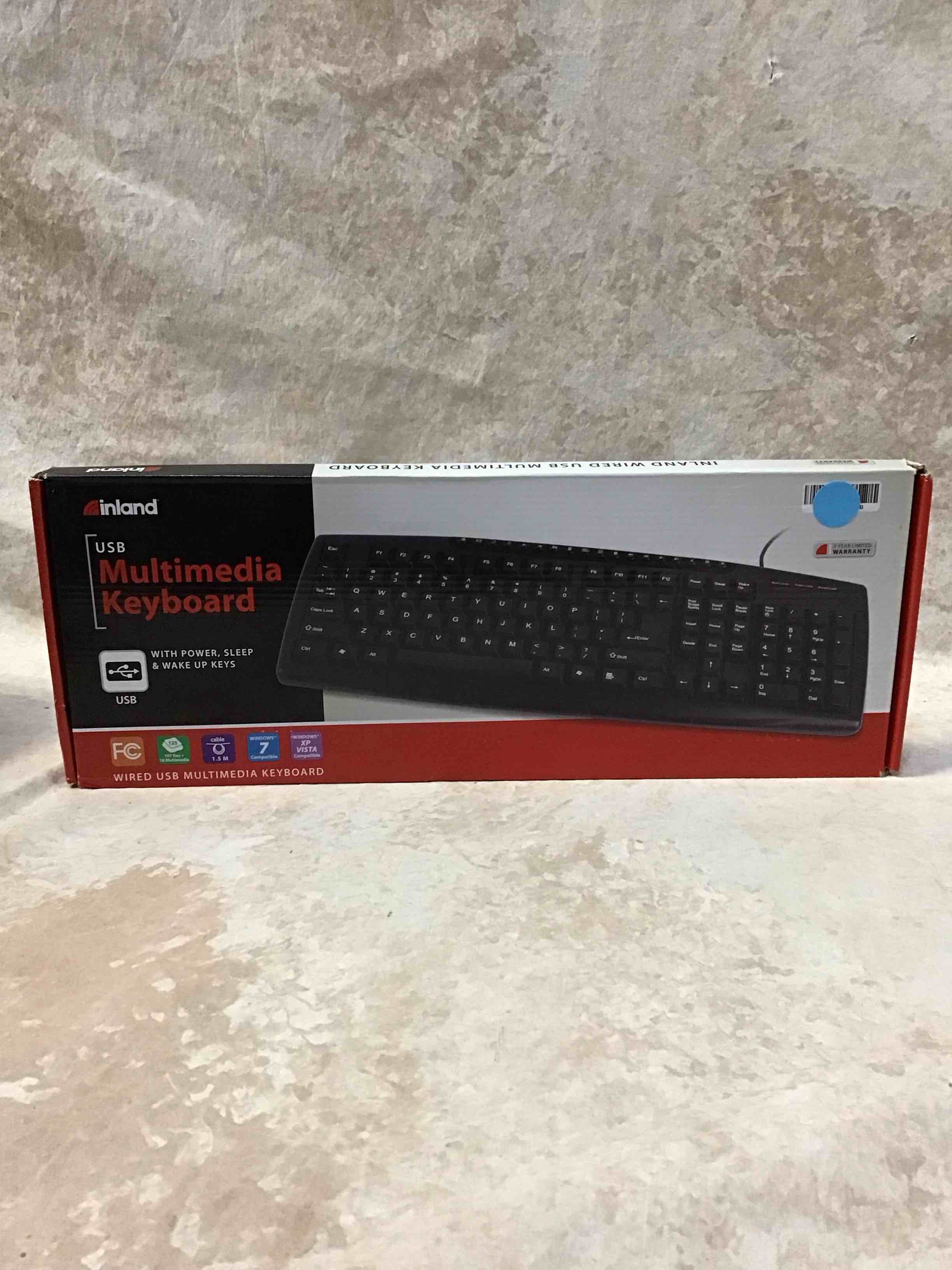 inland USB Multimedia keyboard 