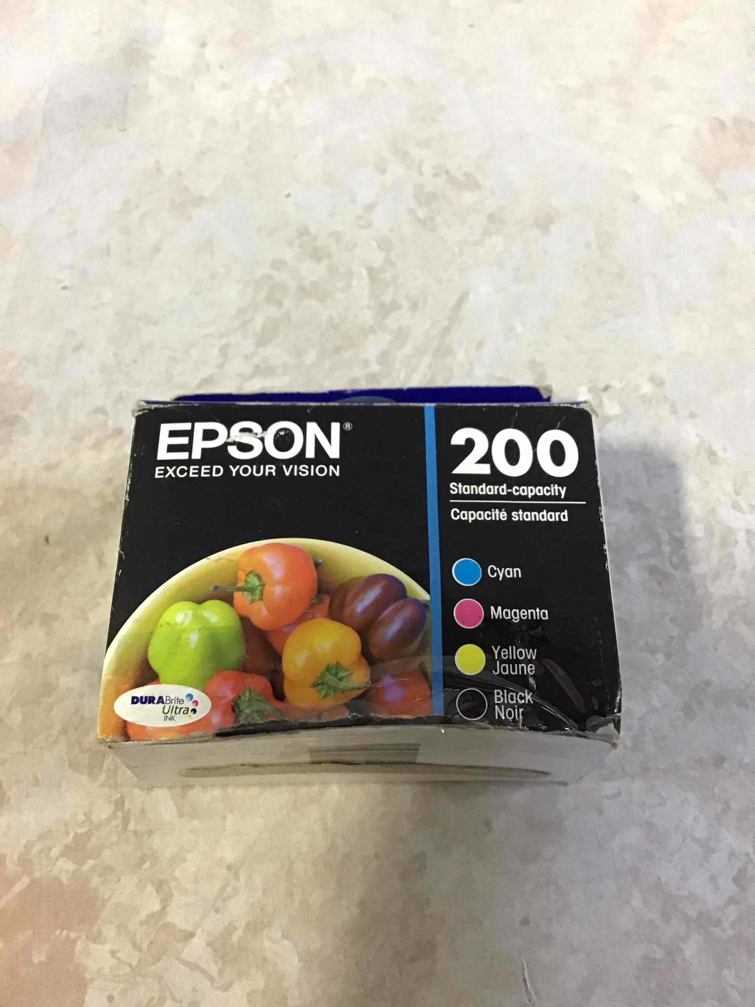 Epson 200 Standard Capacity Cyan Magenta Yellow Black