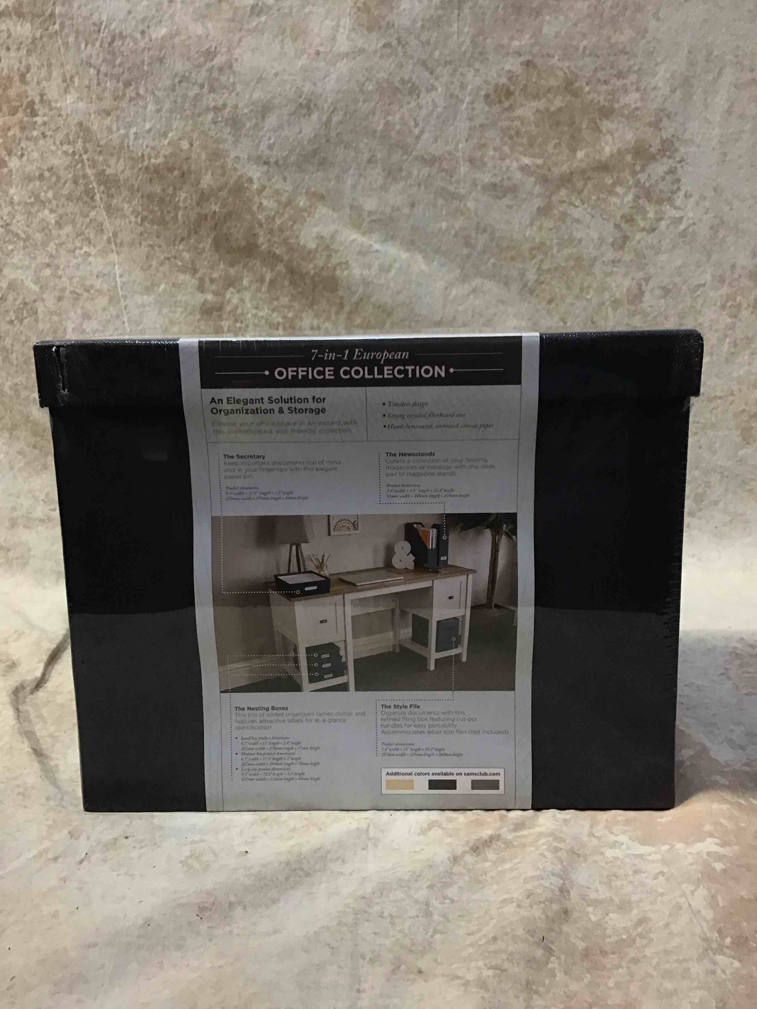 7-in-1 European Office Storage Collection