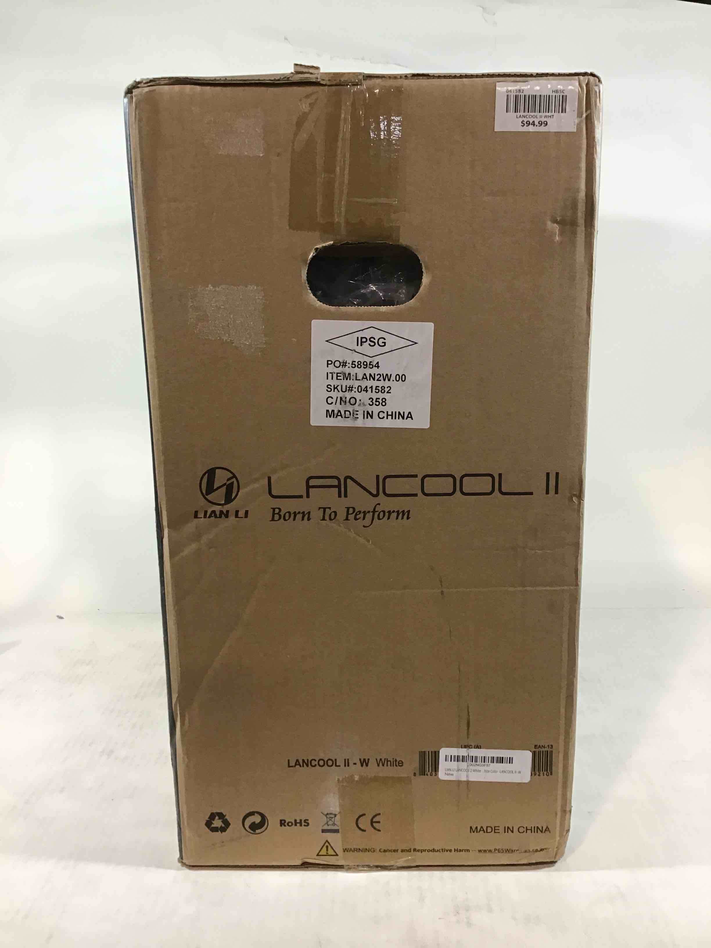 Lian Li Lancool II Gaming PC Case White