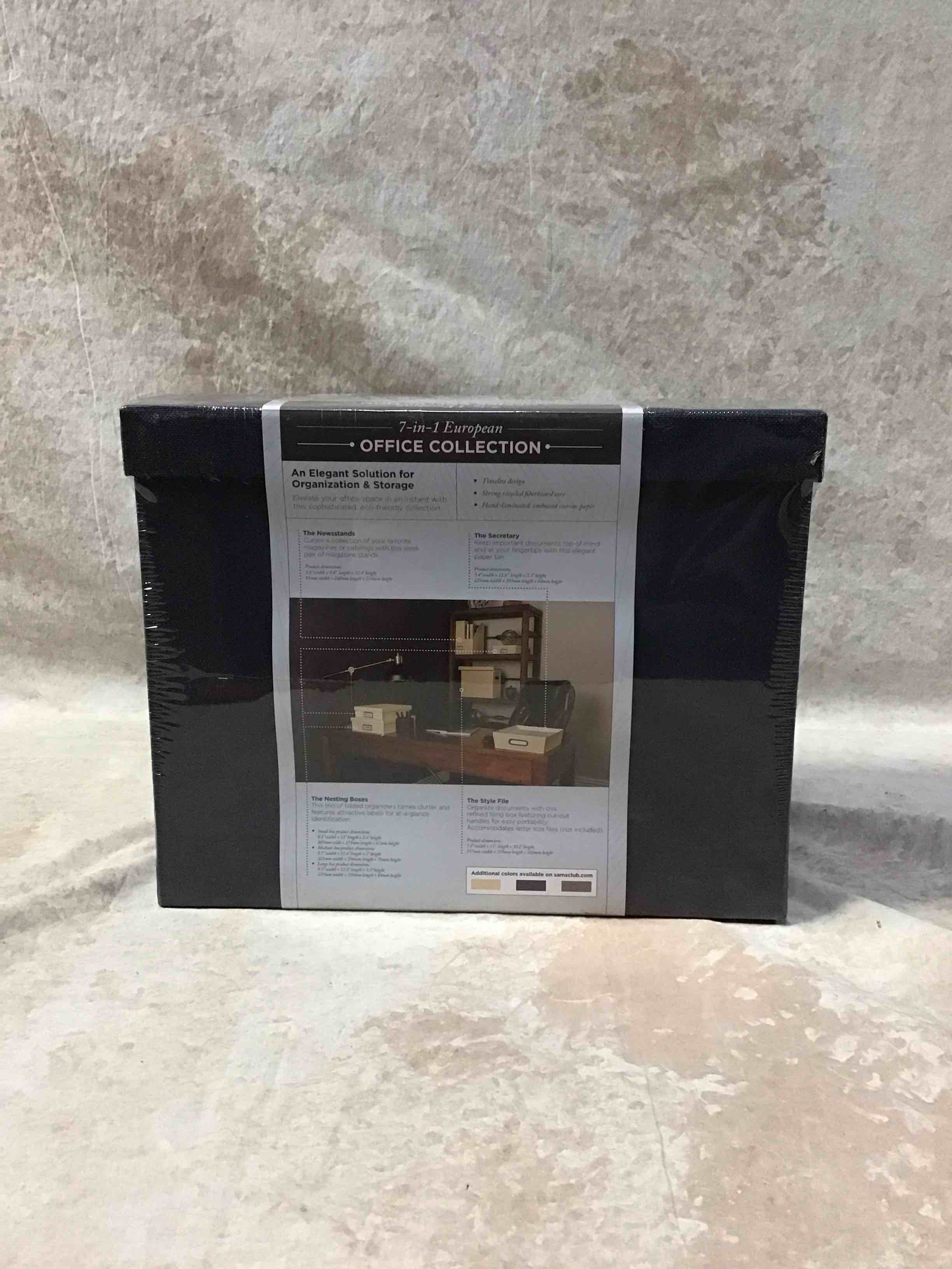 7-in-1 European Office Storage Collection