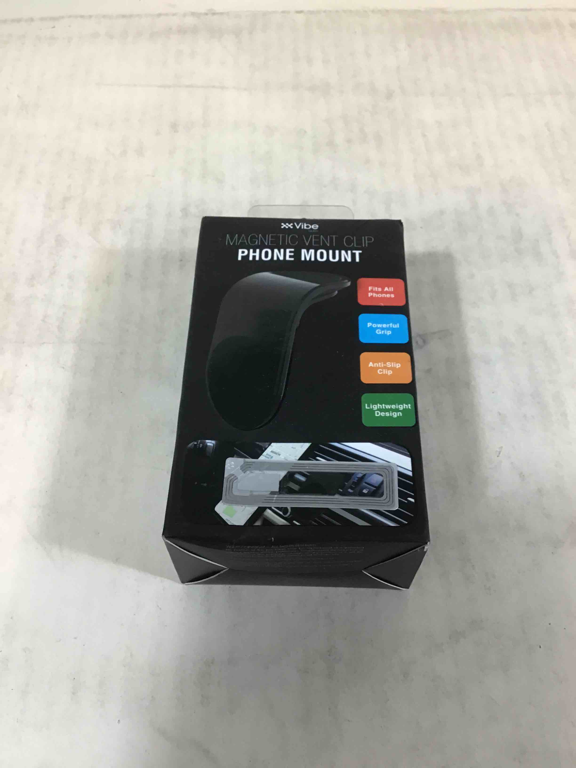 vibe magnetic vent clip phone mount 