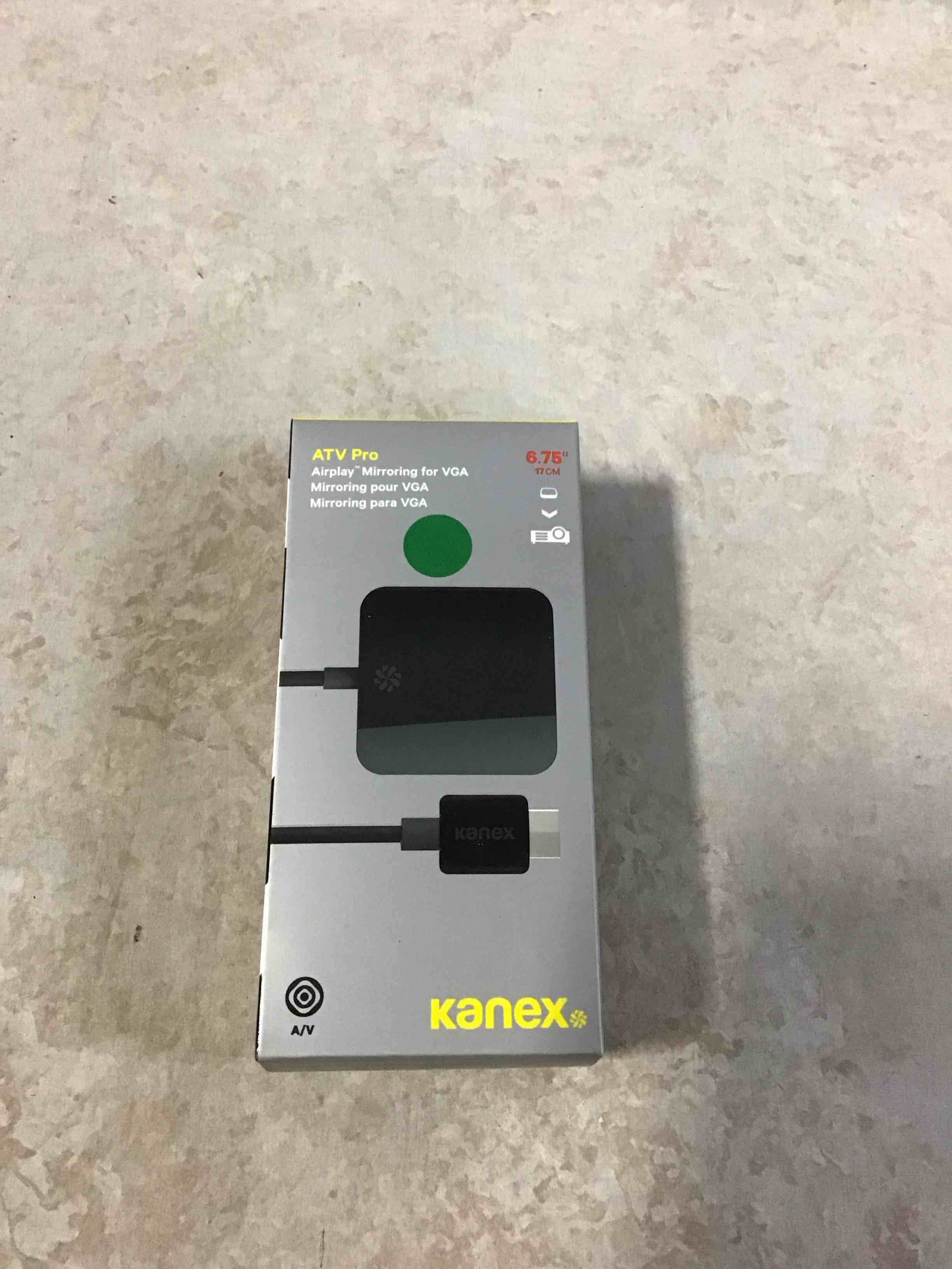 Kanex HDMI to VGA Adapter for Apple TV (2nd-3rd gen)- HDCP Compliant (ATVPROX) (B00VQPAIUK)