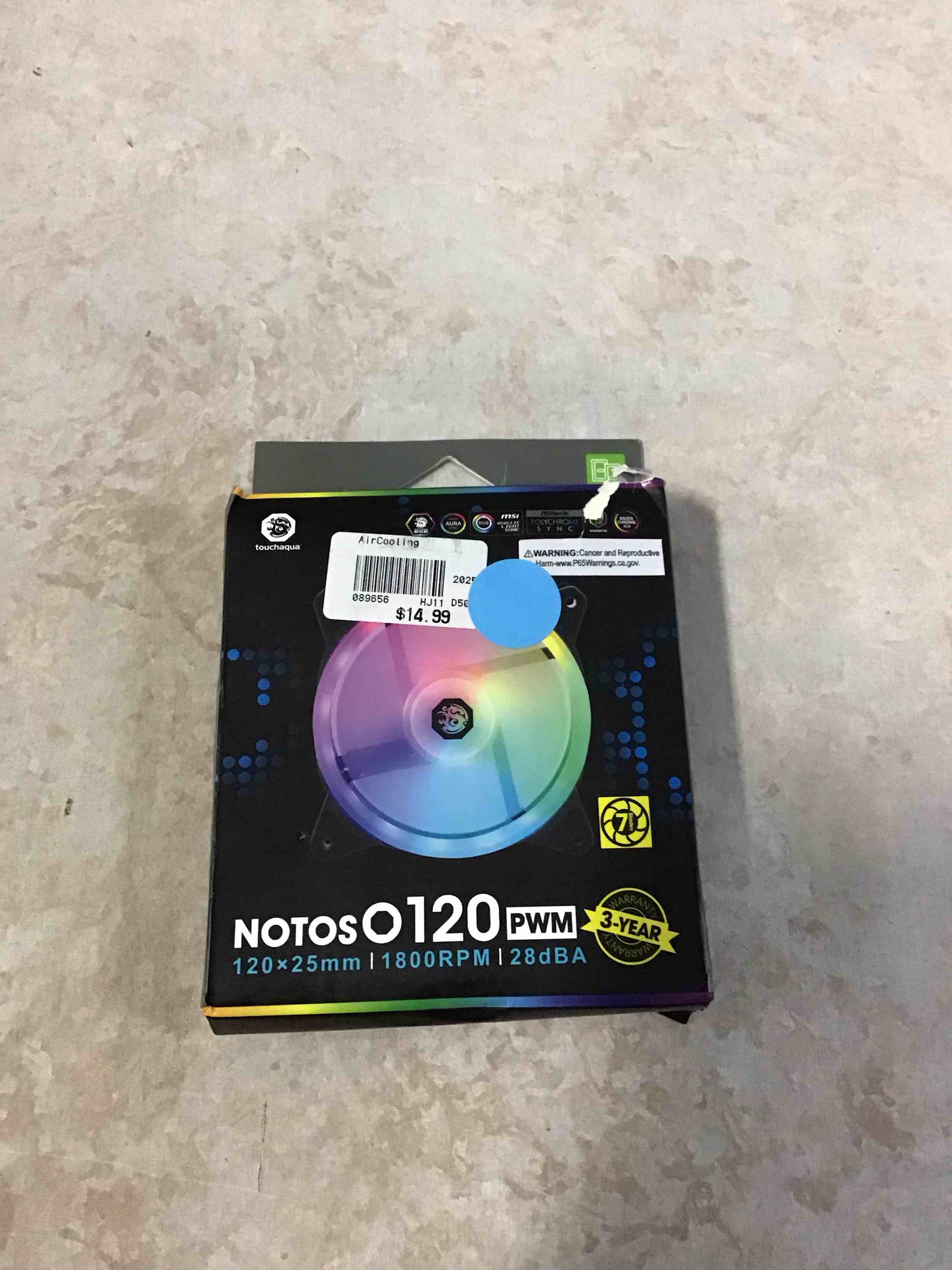 Touchaqua notos120 RGB Fans