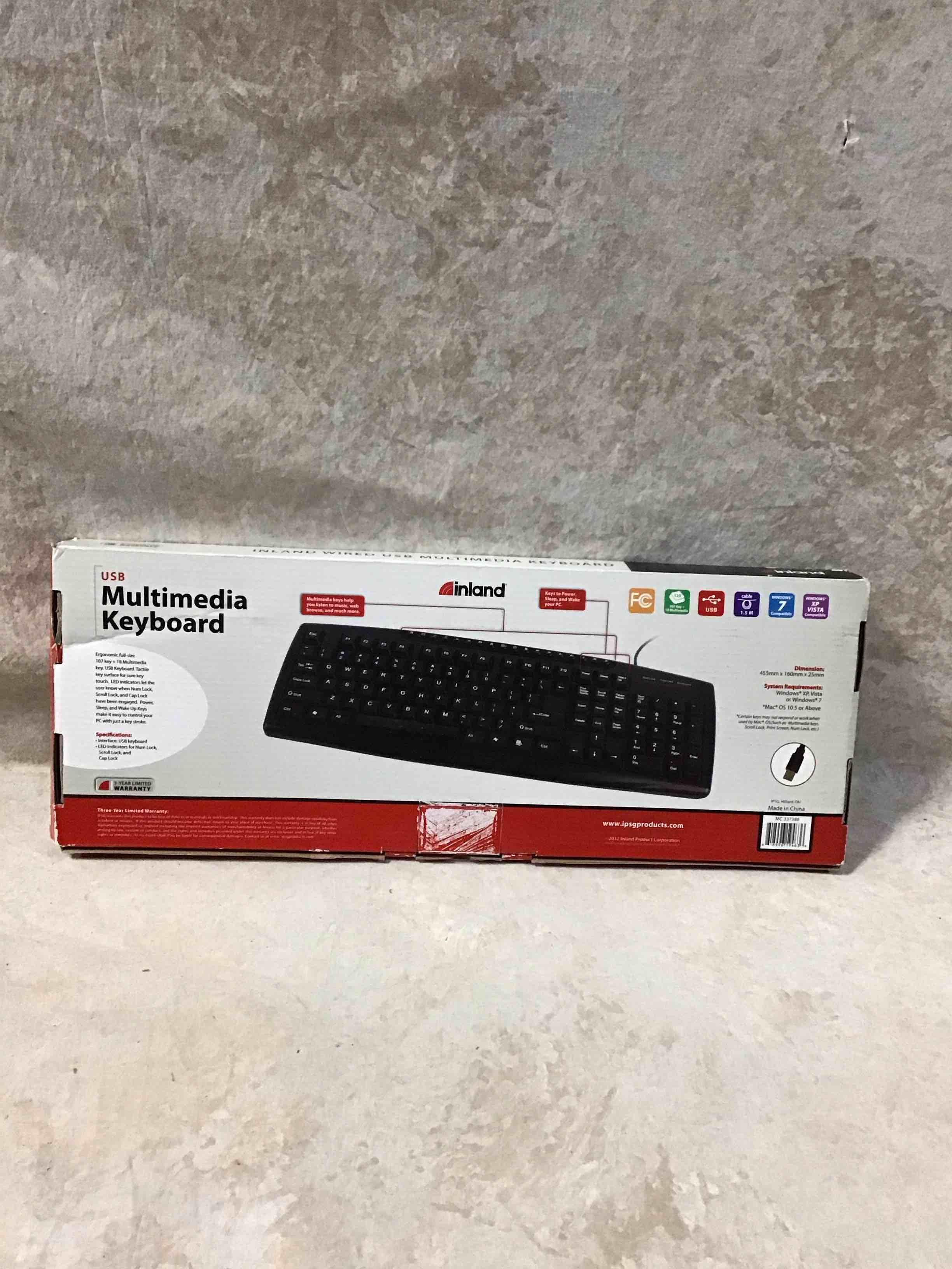 inland Multimedia Keyboard 