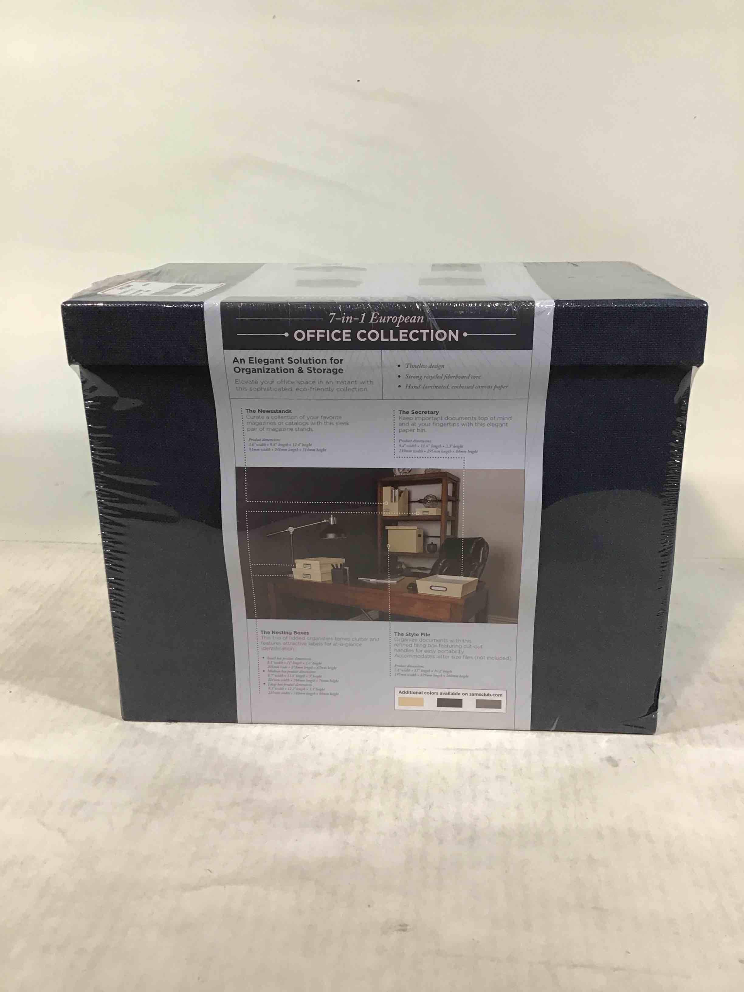 7 in 1 European Office Storage Collection