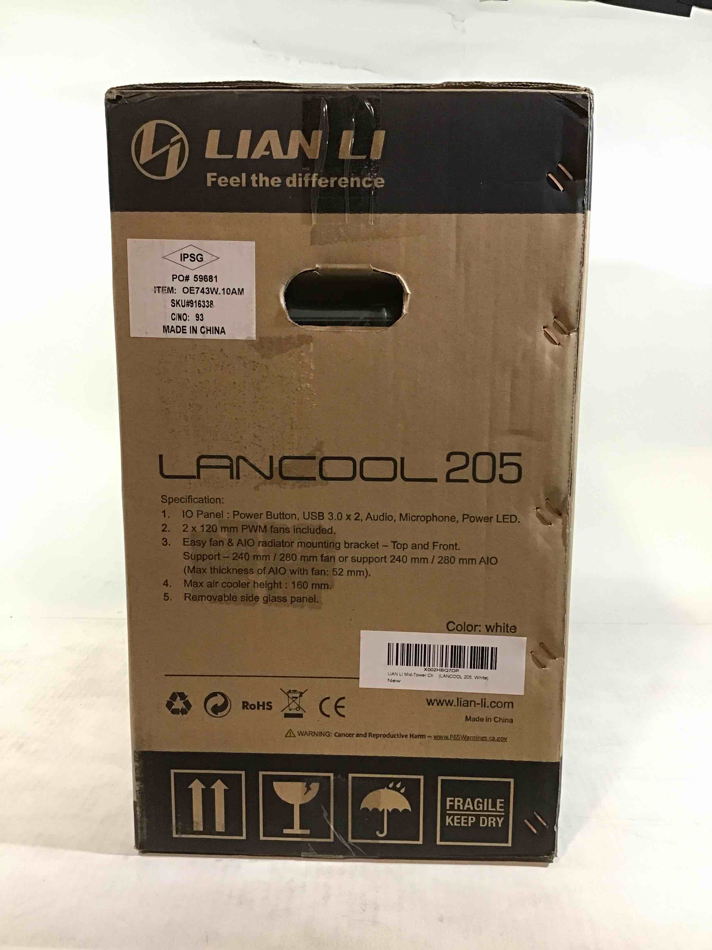 Lian Li Lancool 205 Gaming PC Case