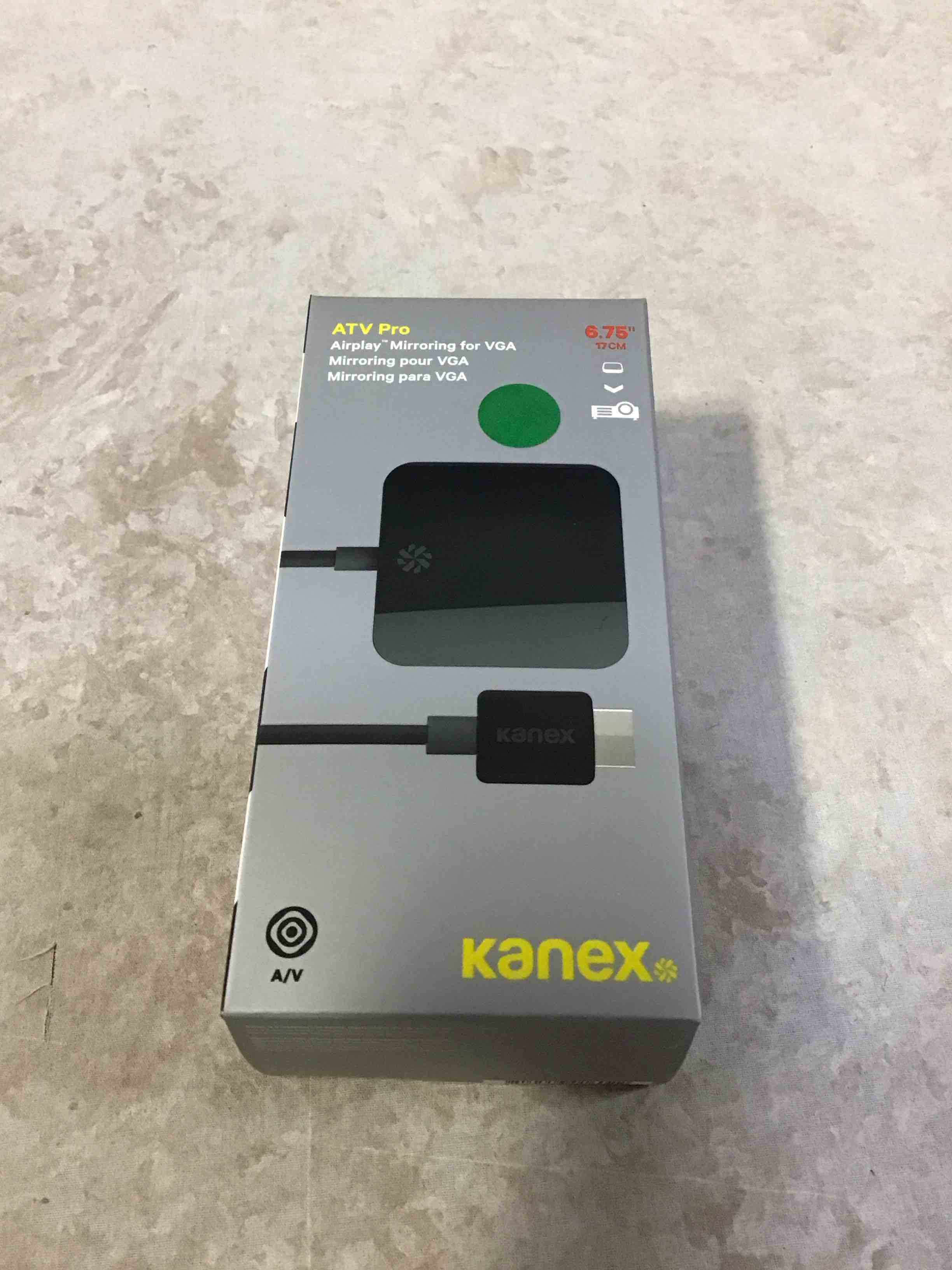 Kanex HDMI to VGA Adapter for Apple TV (2nd-3rd gen)- HDCP Compliant (ATVPROX) (B00VQPAIUK)