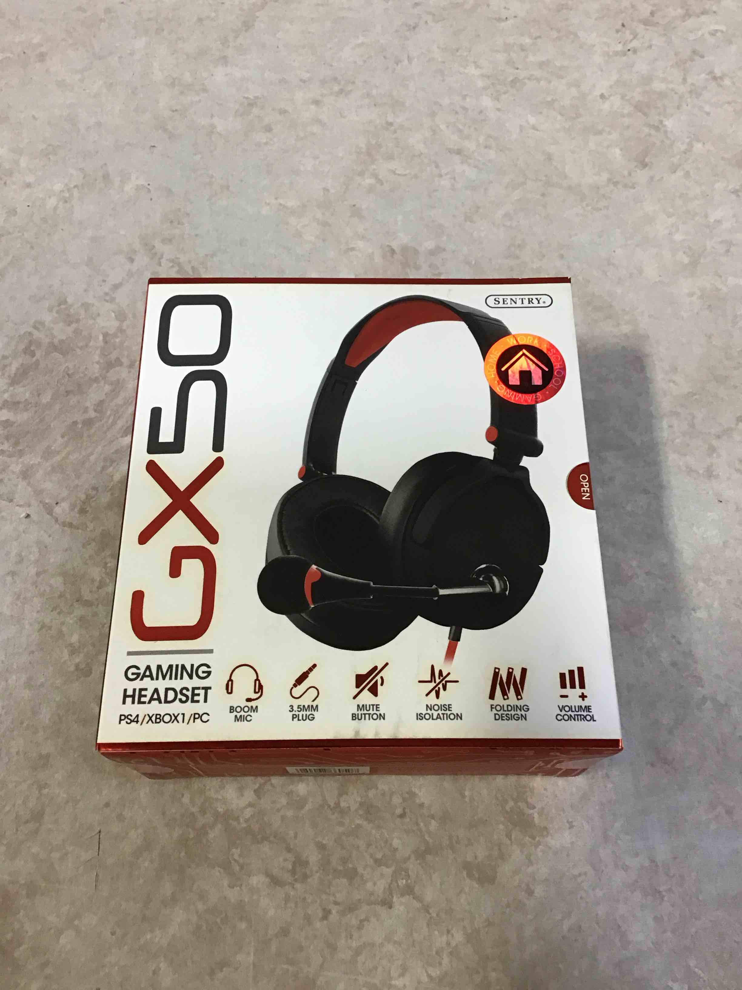 sentry gx50 gaming headphones