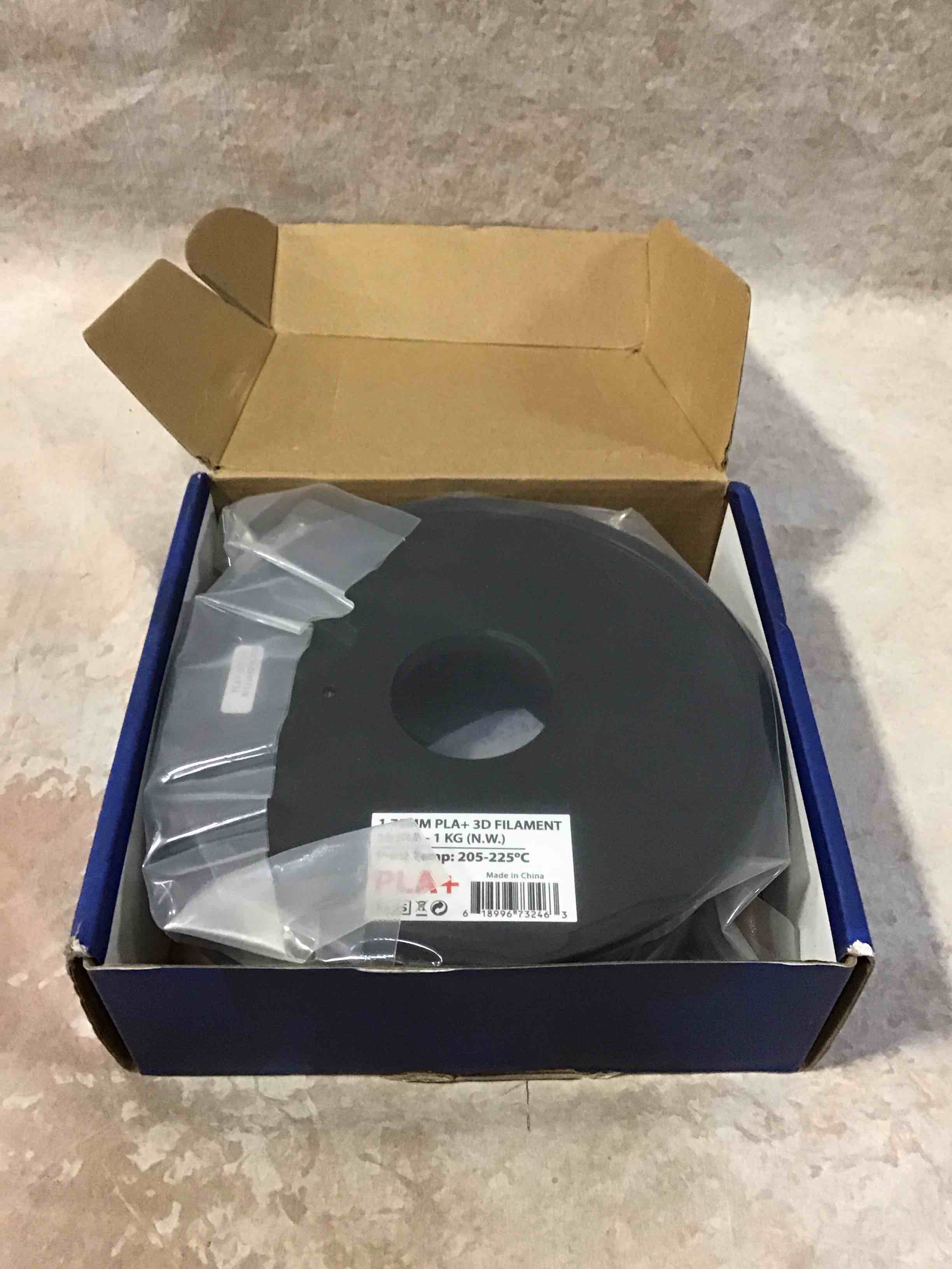 inland 1.75mm pla+ 3d filament silver