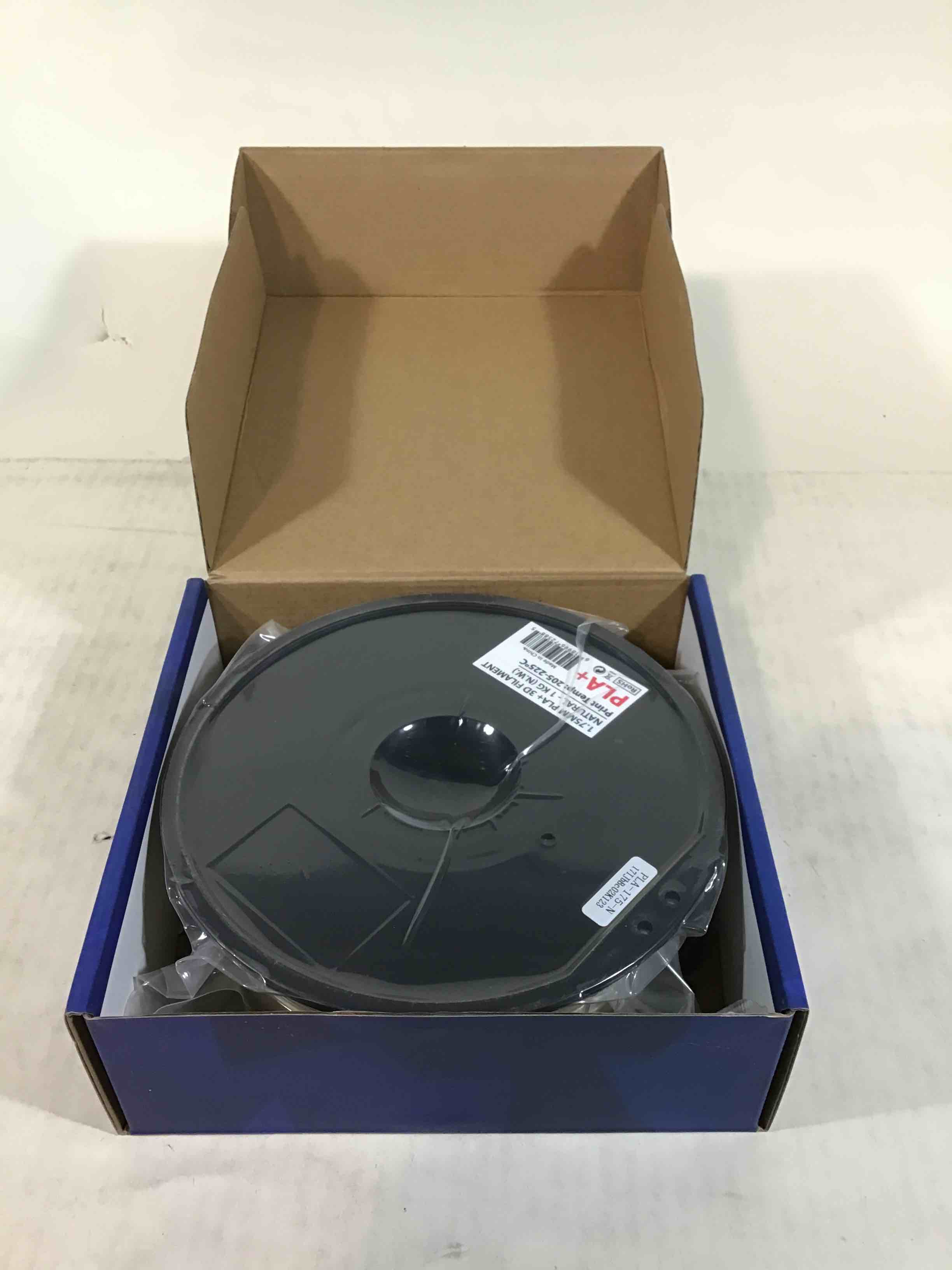 Premium 1.75mm Natural Pla+ 3d Printer Filament - 1kg Spool (2.2 Lbs)