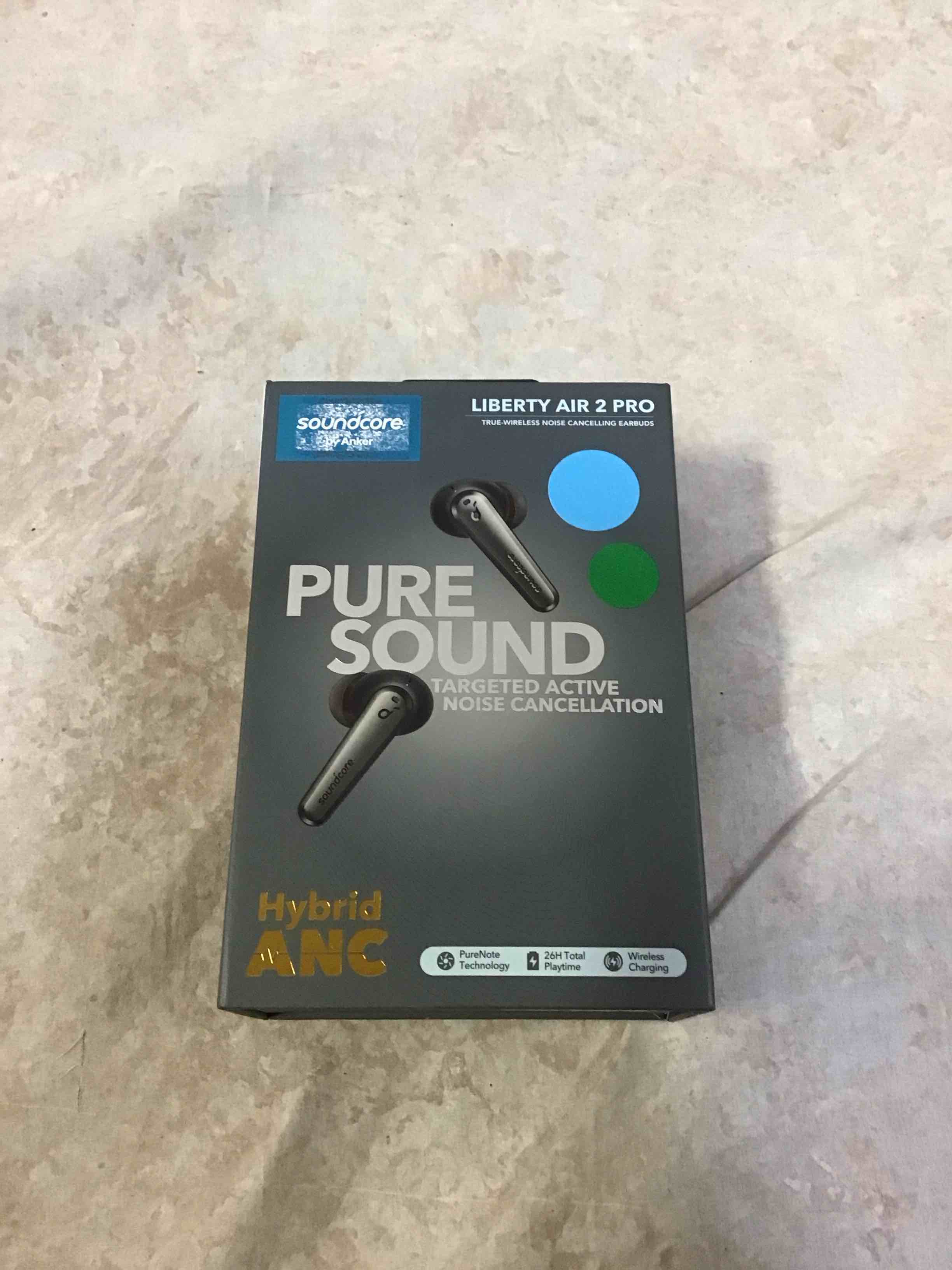 Soundcore by Anker Liberty Air 2 Pro True Wireless Bluetooth Noise Cancelling Earbuds - Black