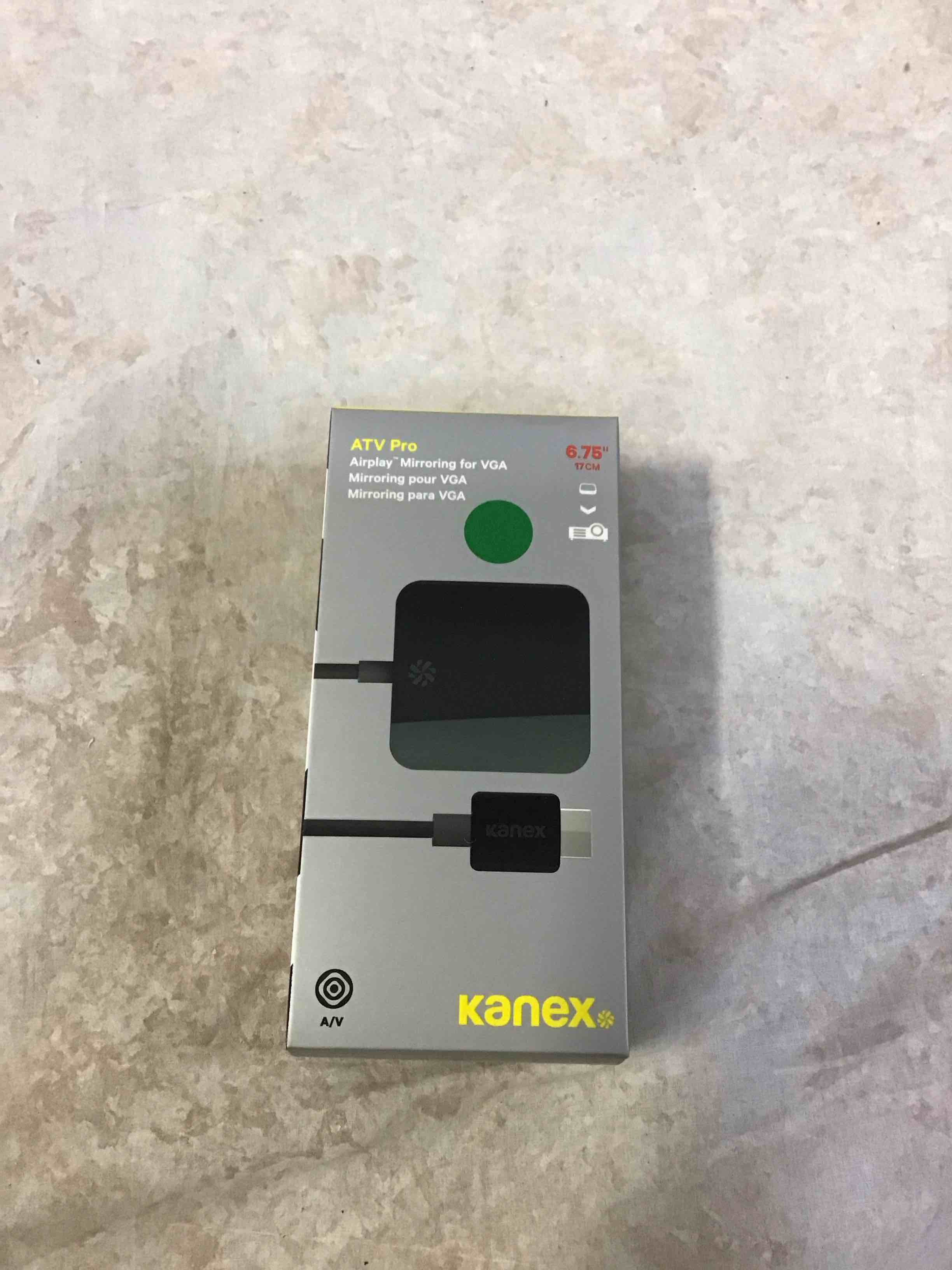 Kanex HDMI to VGA Adapter for Apple TV (2nd-3rd gen)- HDCP Compliant (ATVPROX) (B00VQPAIUK)