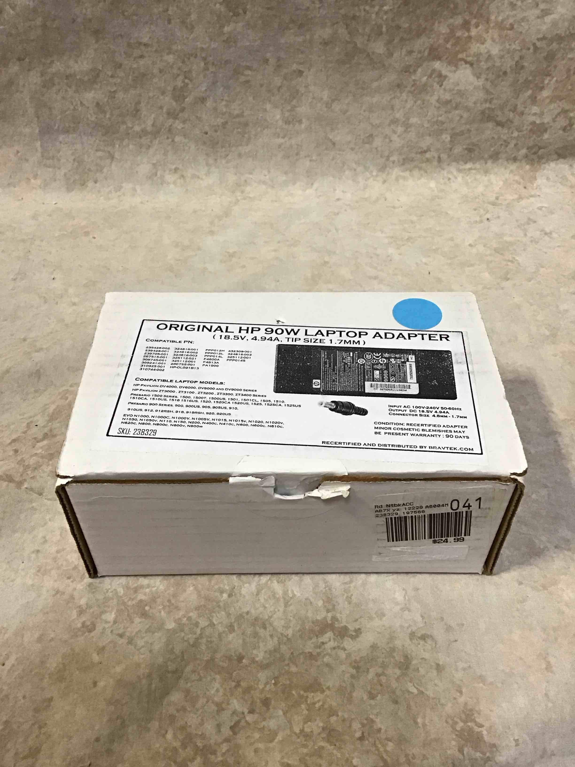 Original HP 90W Laptop Adapter 