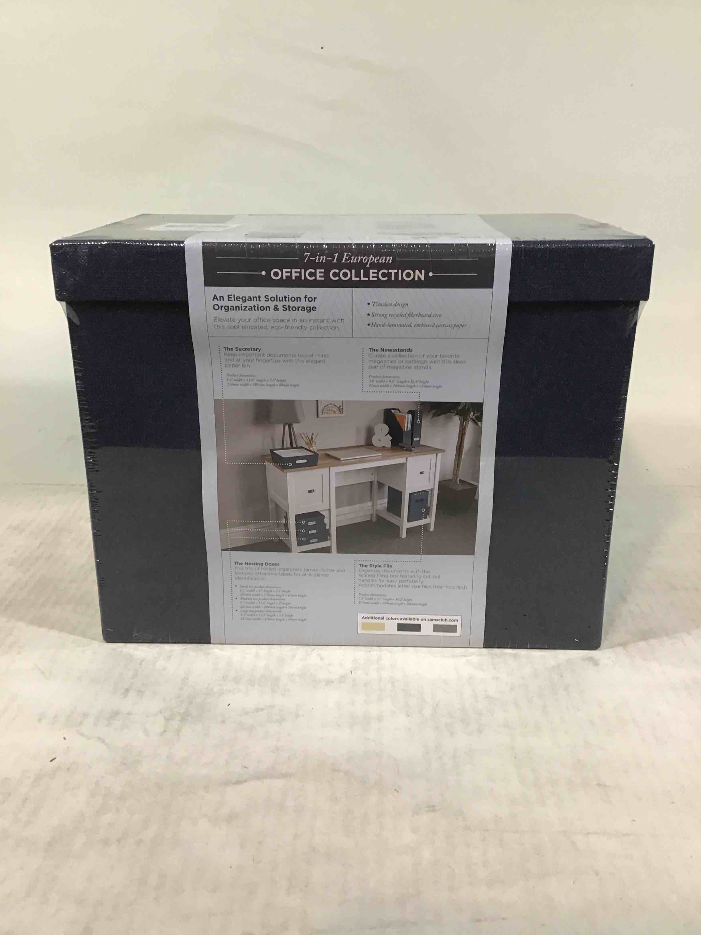 7 in 1 European Office Storage Collection