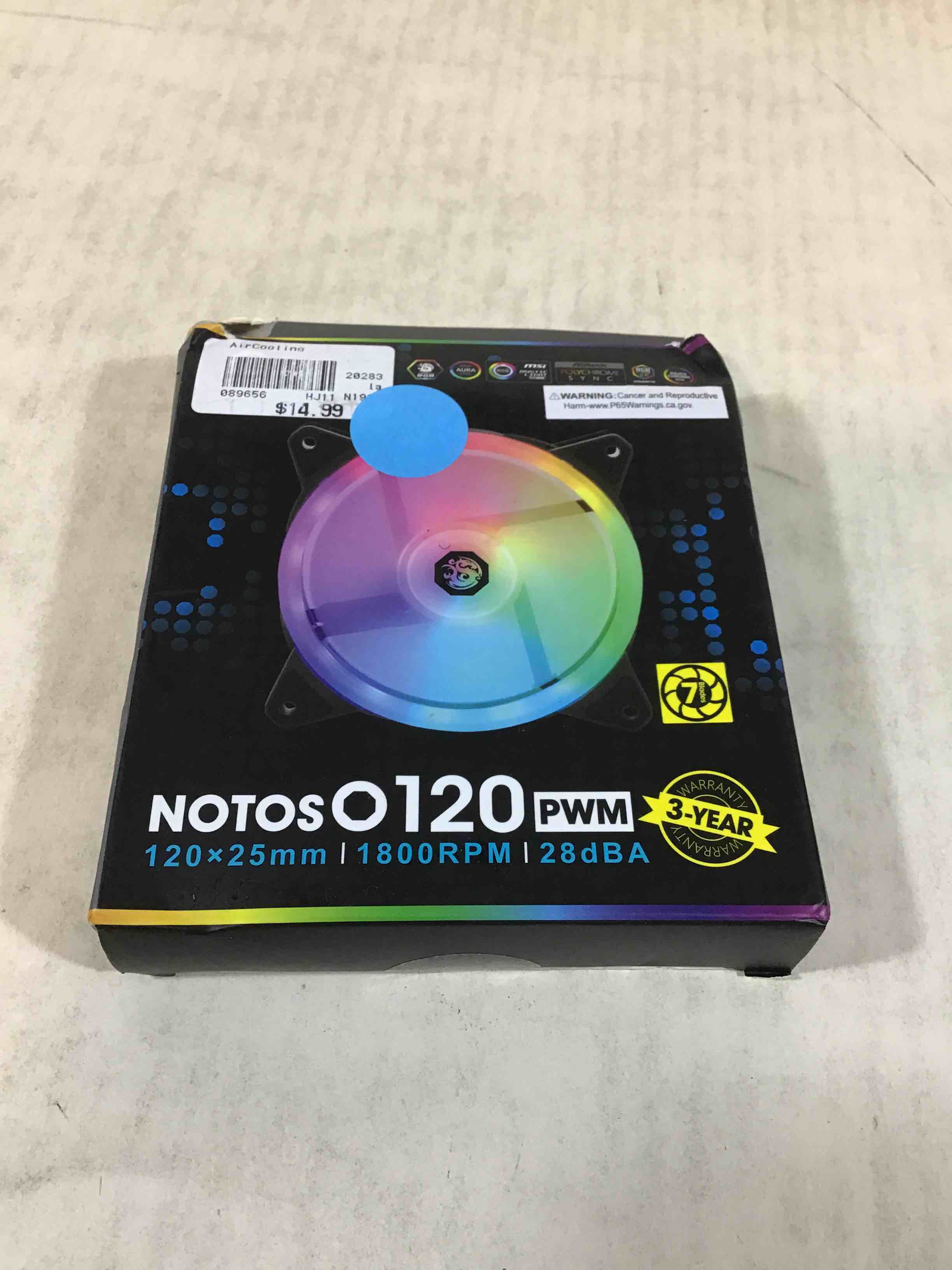 Notos 120 RGB PC Fan