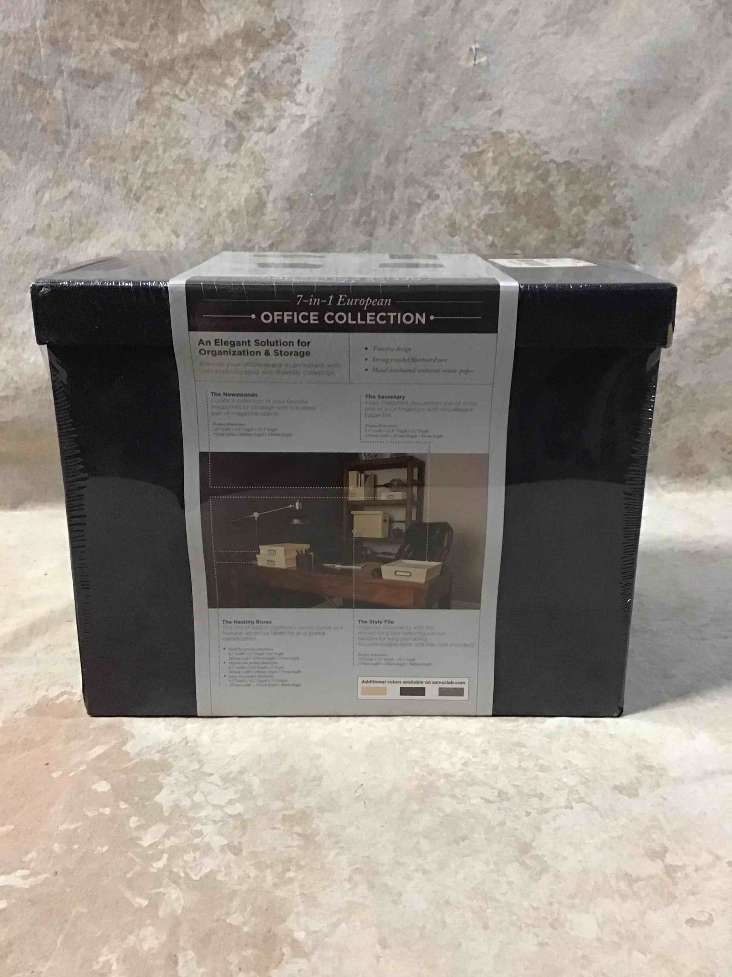 7 in 1 European Office Storage Collection