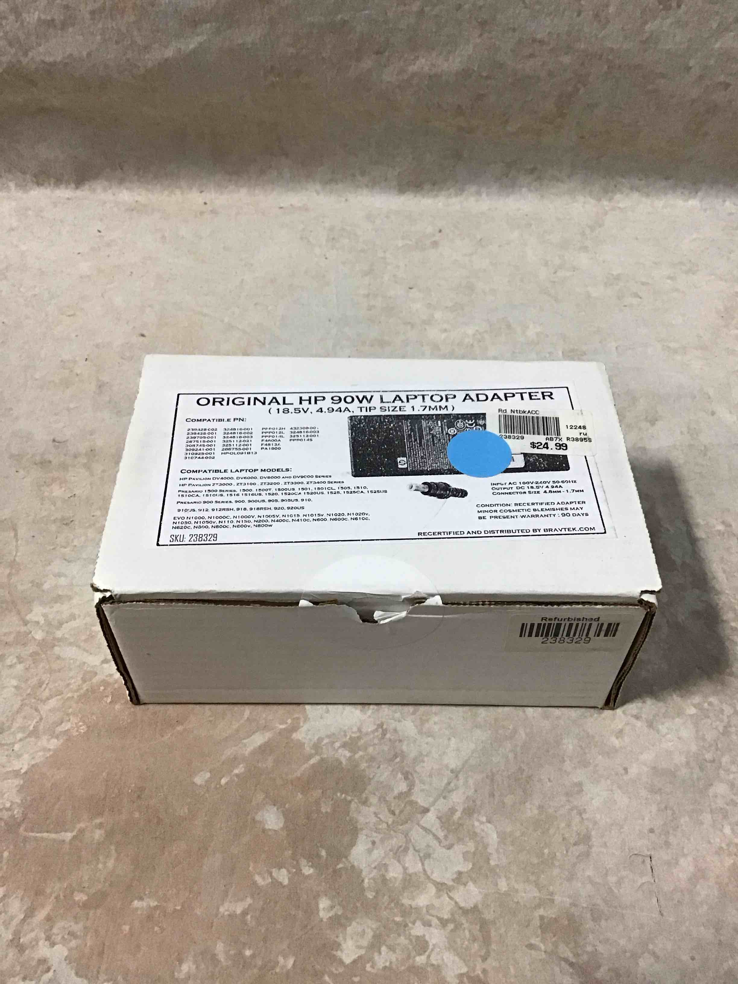 Original HP 90W Laptop Adapter