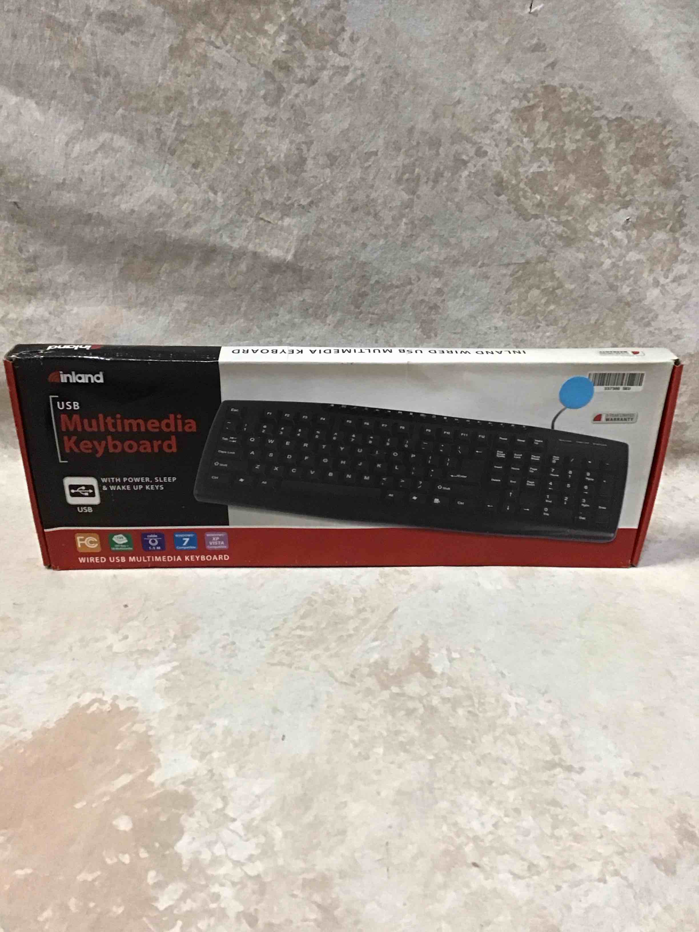 inland USB Multimedia Keyboard 