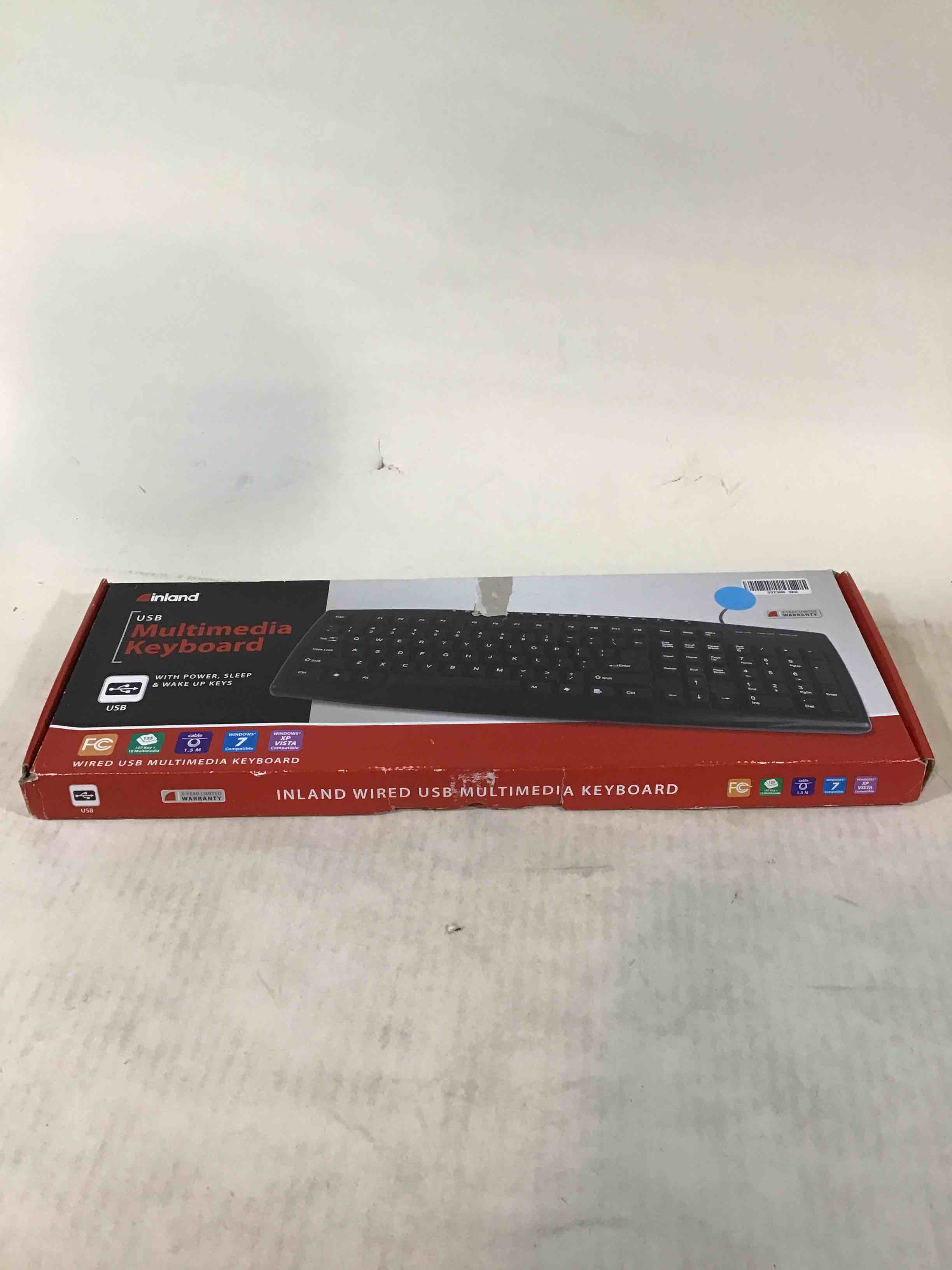 inland usb multimedia keyboard 