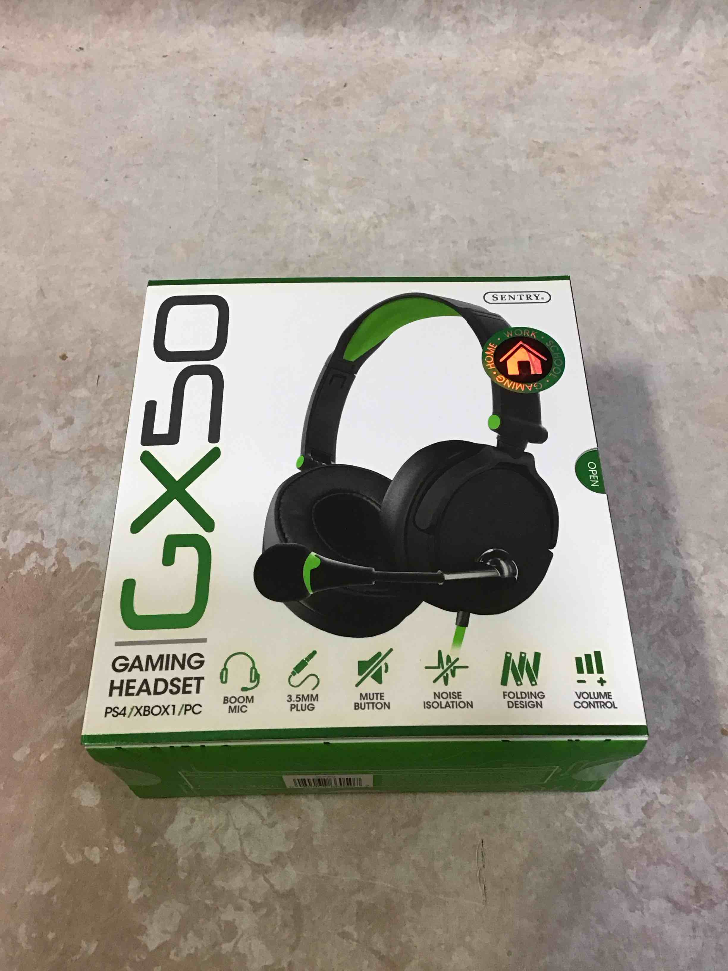 SENTRY GX50 GAMING HEADPHONES