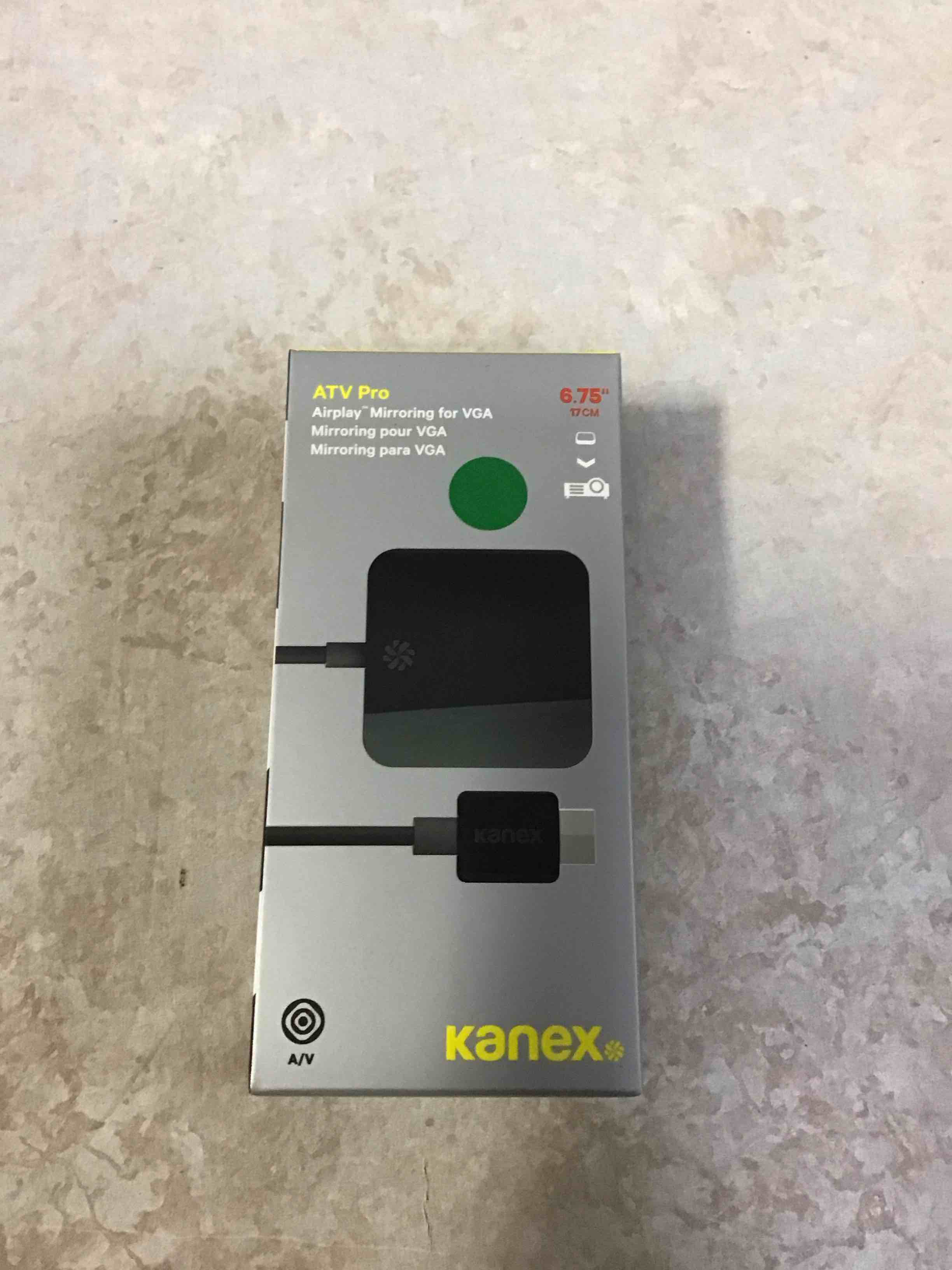 Kanex HDMI to VGA Adapter for Apple TV (2nd-3rd gen)- HDCP Compliant (ATVPROX) (B00VQPAIUK)