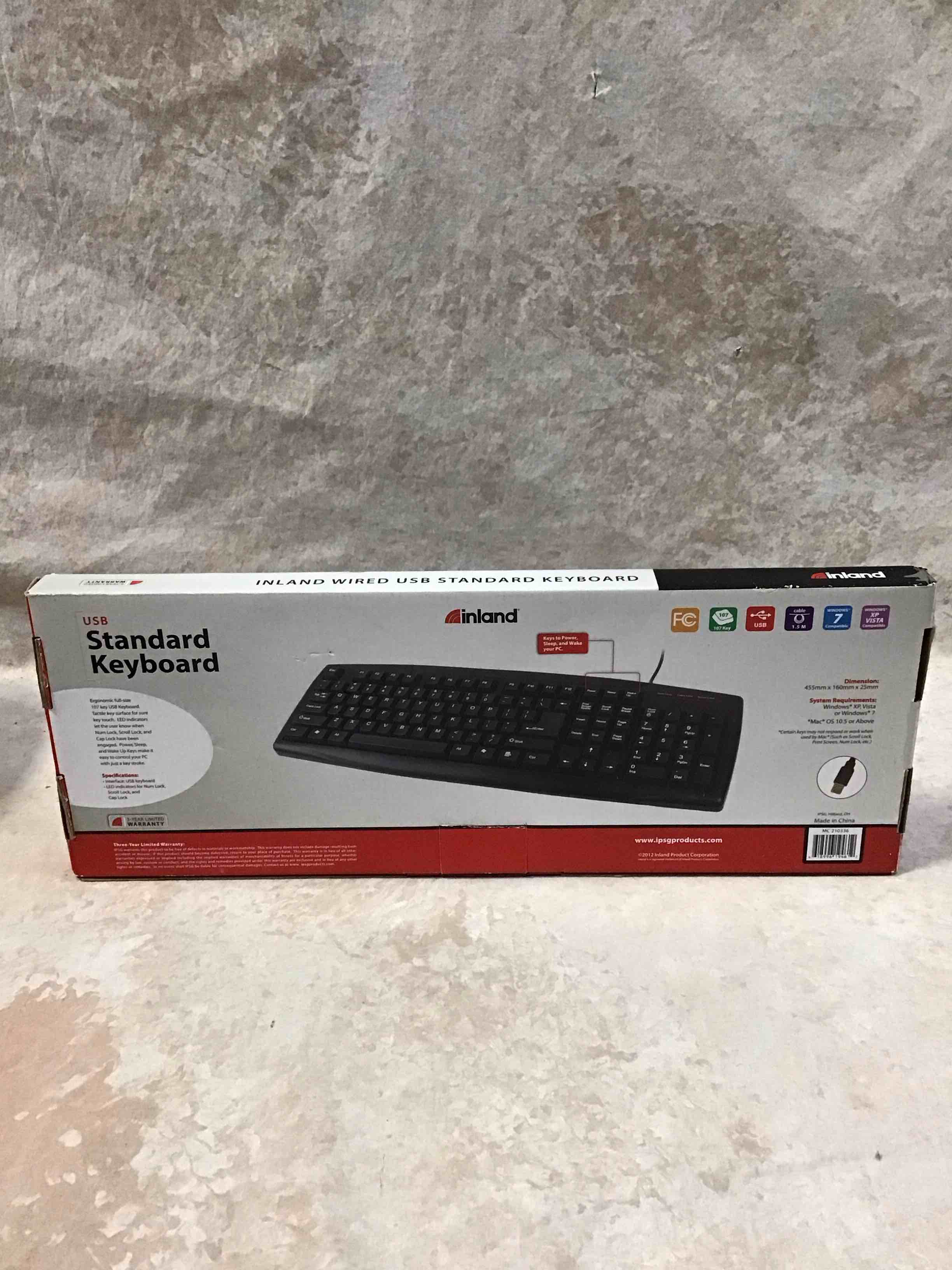 inland usb standard keyboard 