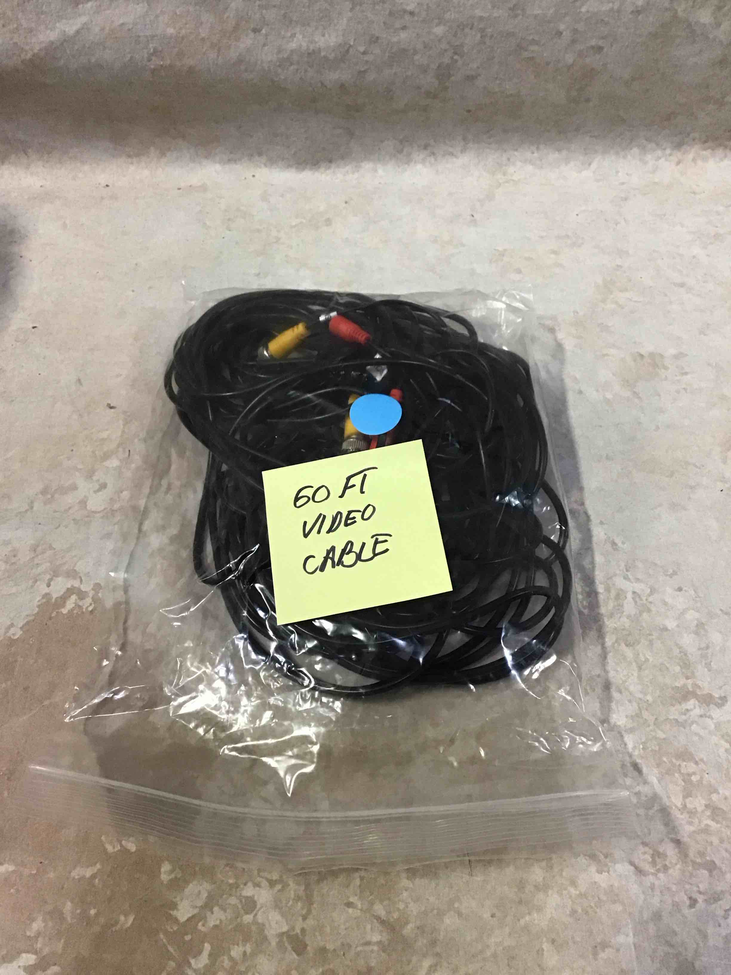 winbook security 60’ video cable