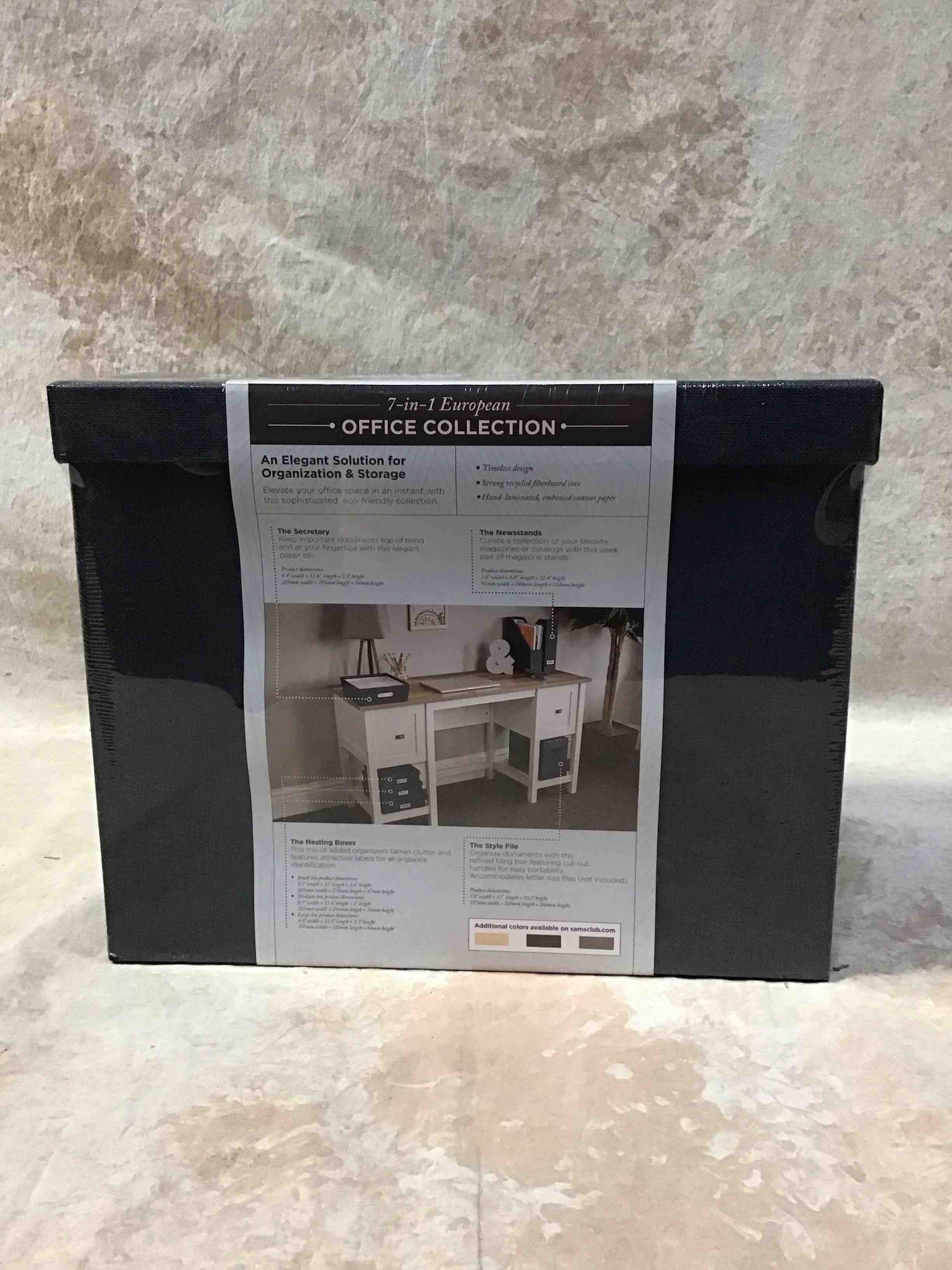 7 in 1 European Storage Office Collection