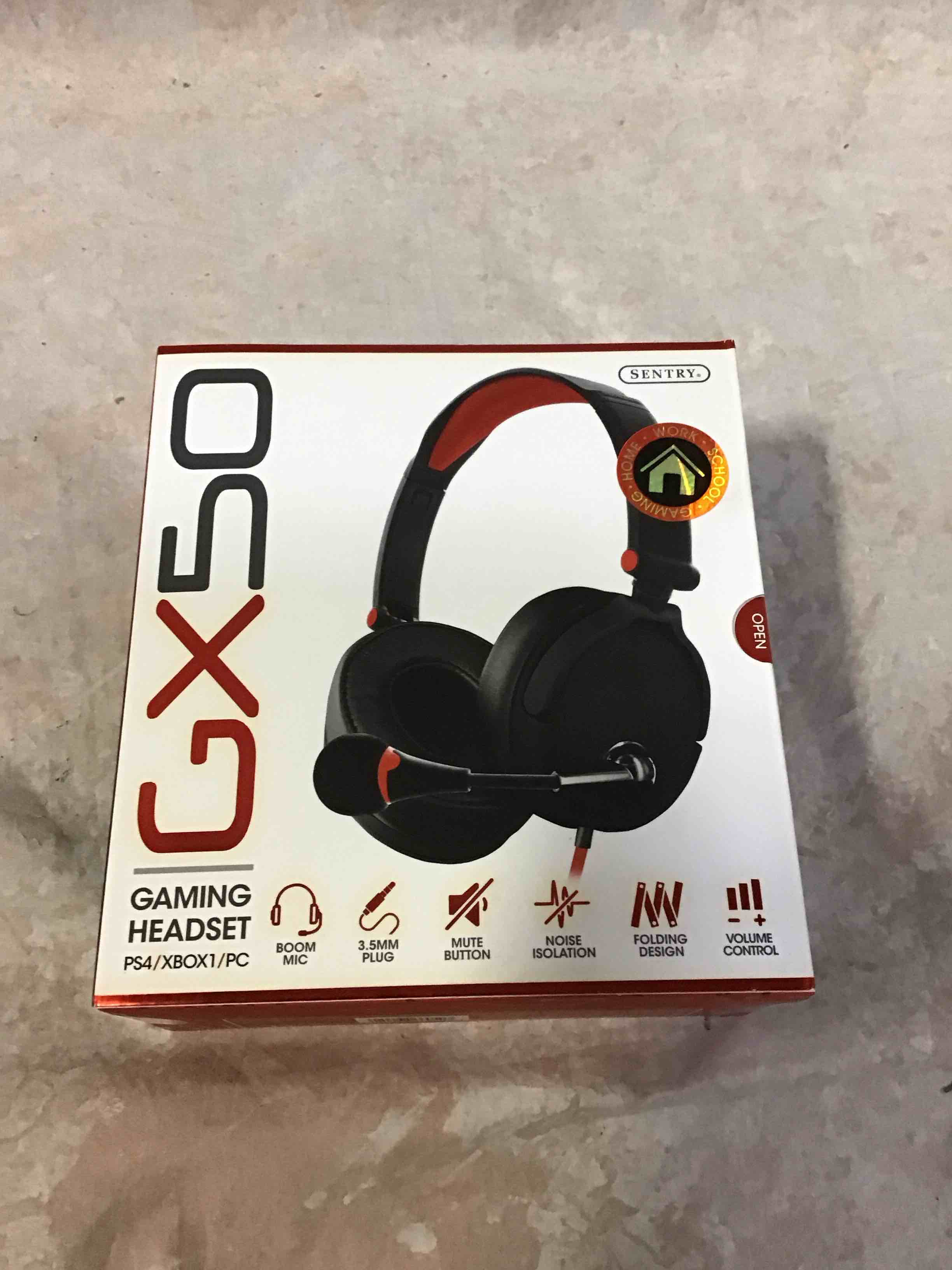 SENTRY GX50 GAMING HEADPHONES