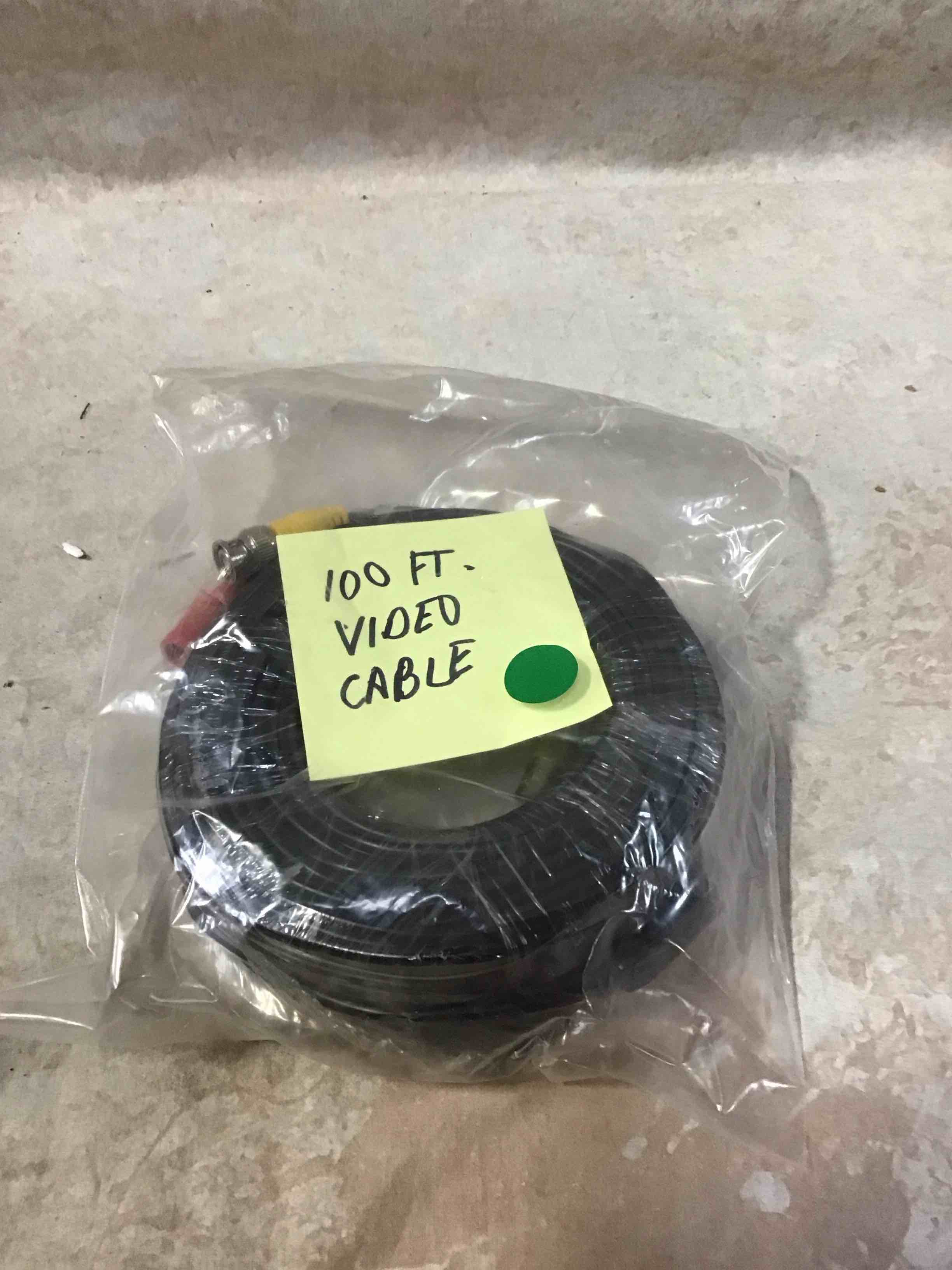 winbook security 100’ video cable