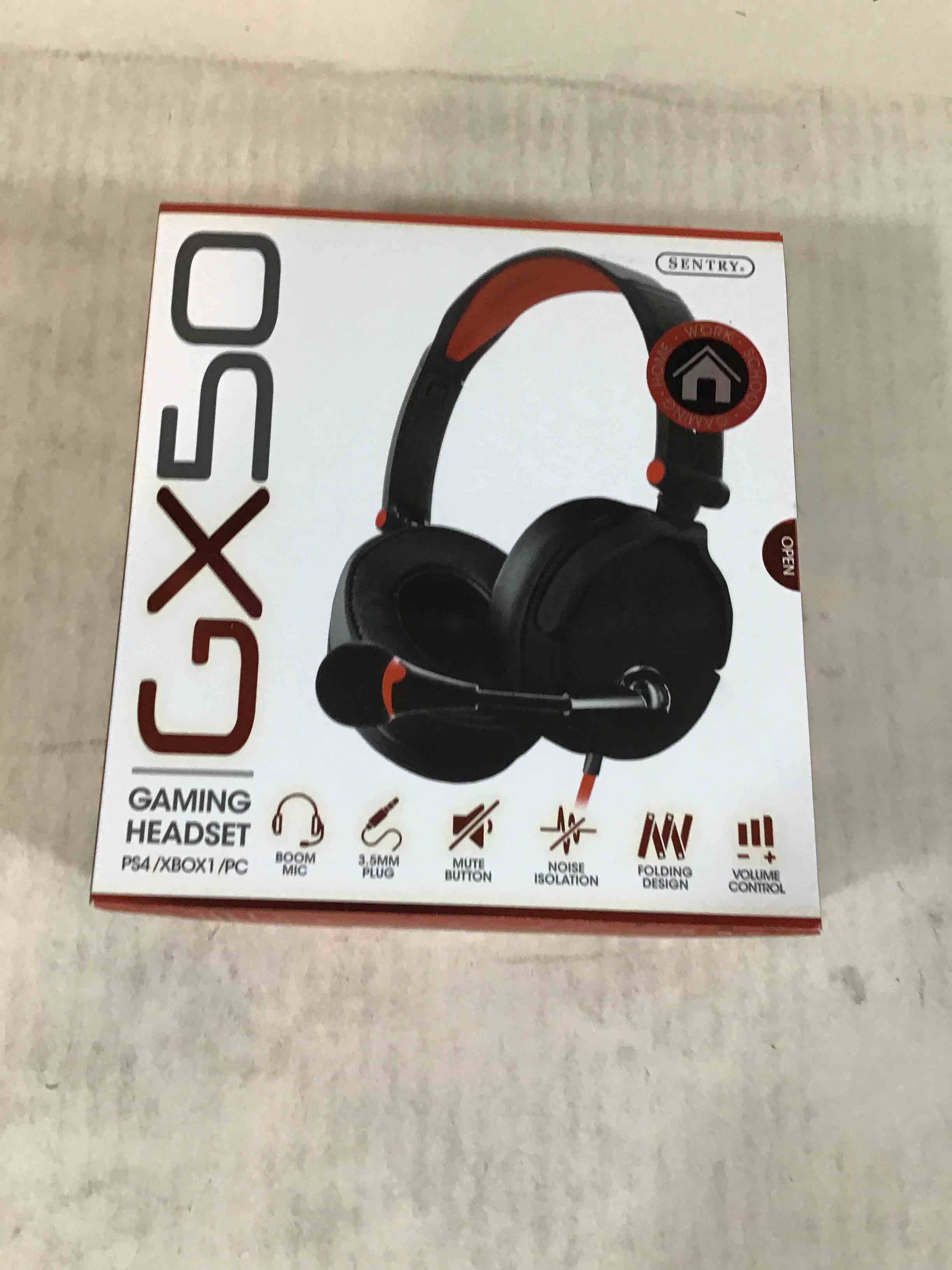 SENTRY GX50 GAMING HEADPHONES