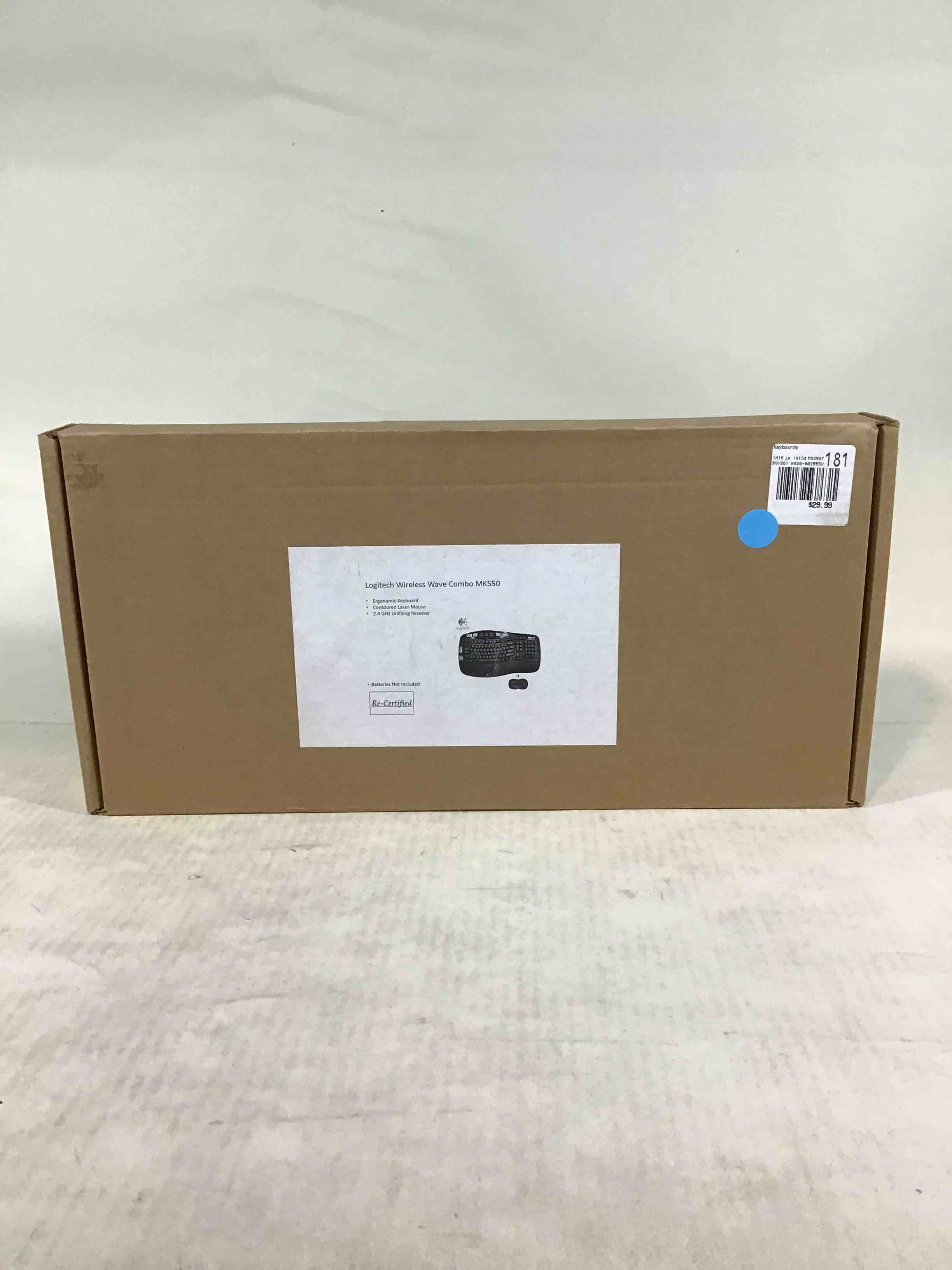 Logitech Mouse and a keyboard Combo Mo550