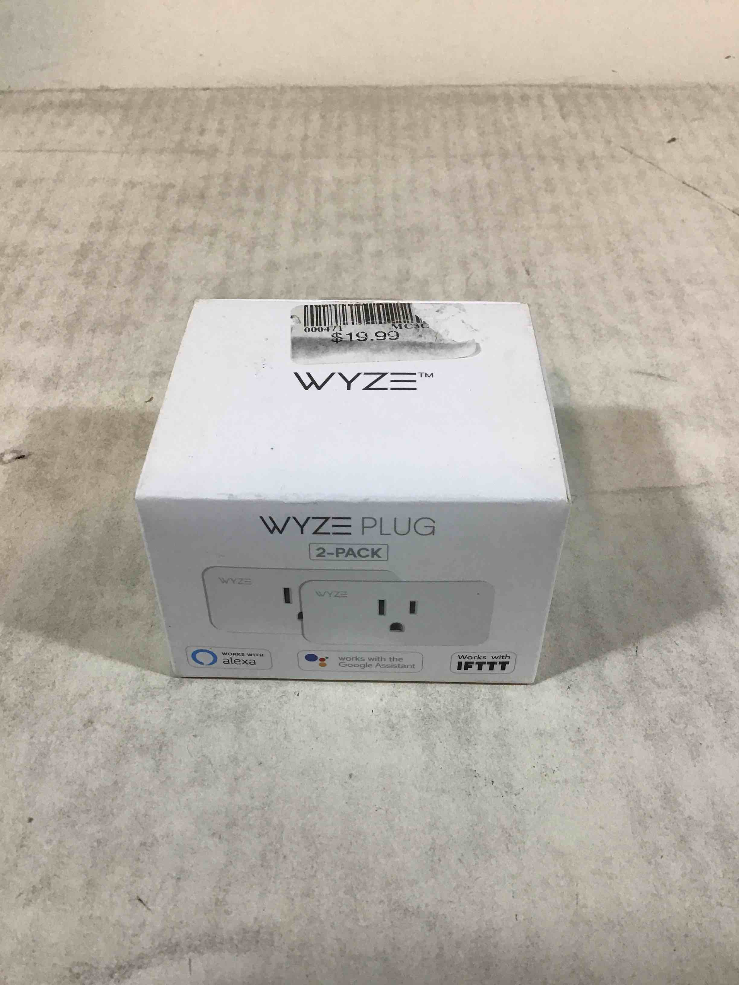 Wyze - Smart Plug Indoor (2-Pack) - White