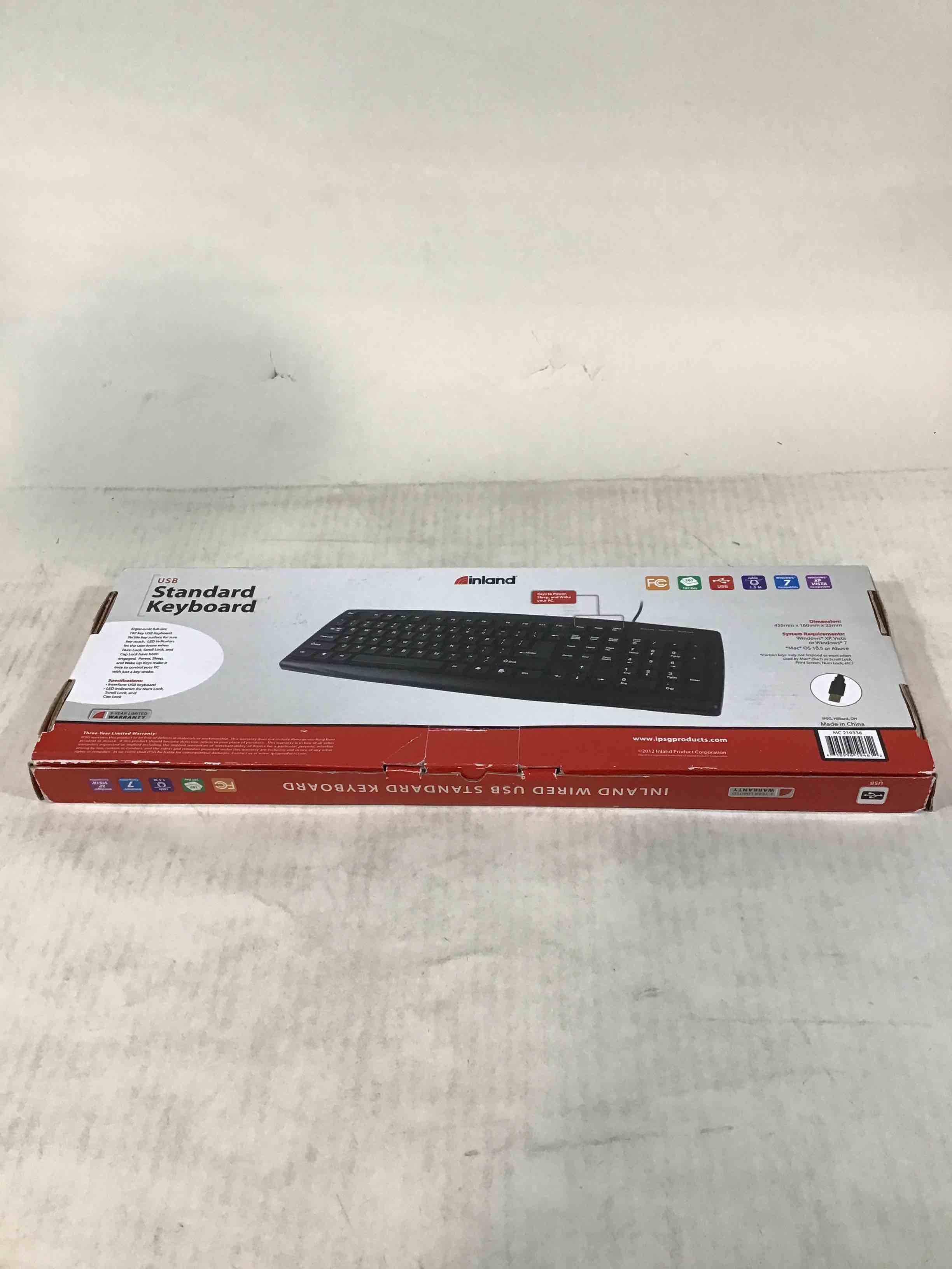 inland USB Standard Keyboard