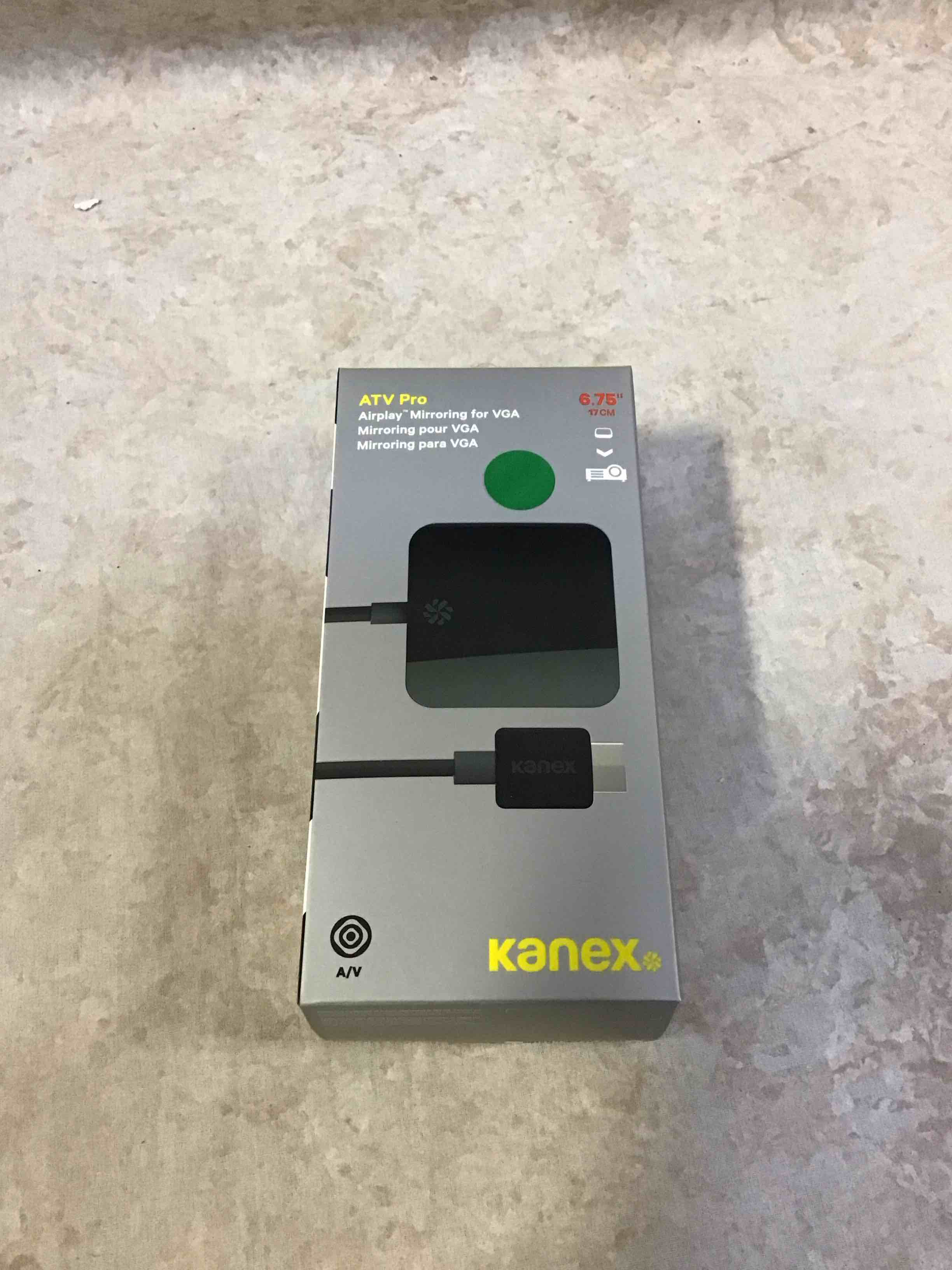 Kanex HDMI to VGA Adapter for Apple TV (2nd-3rd gen)- HDCP Compliant (ATVPROX) (B00VQPAIUK)