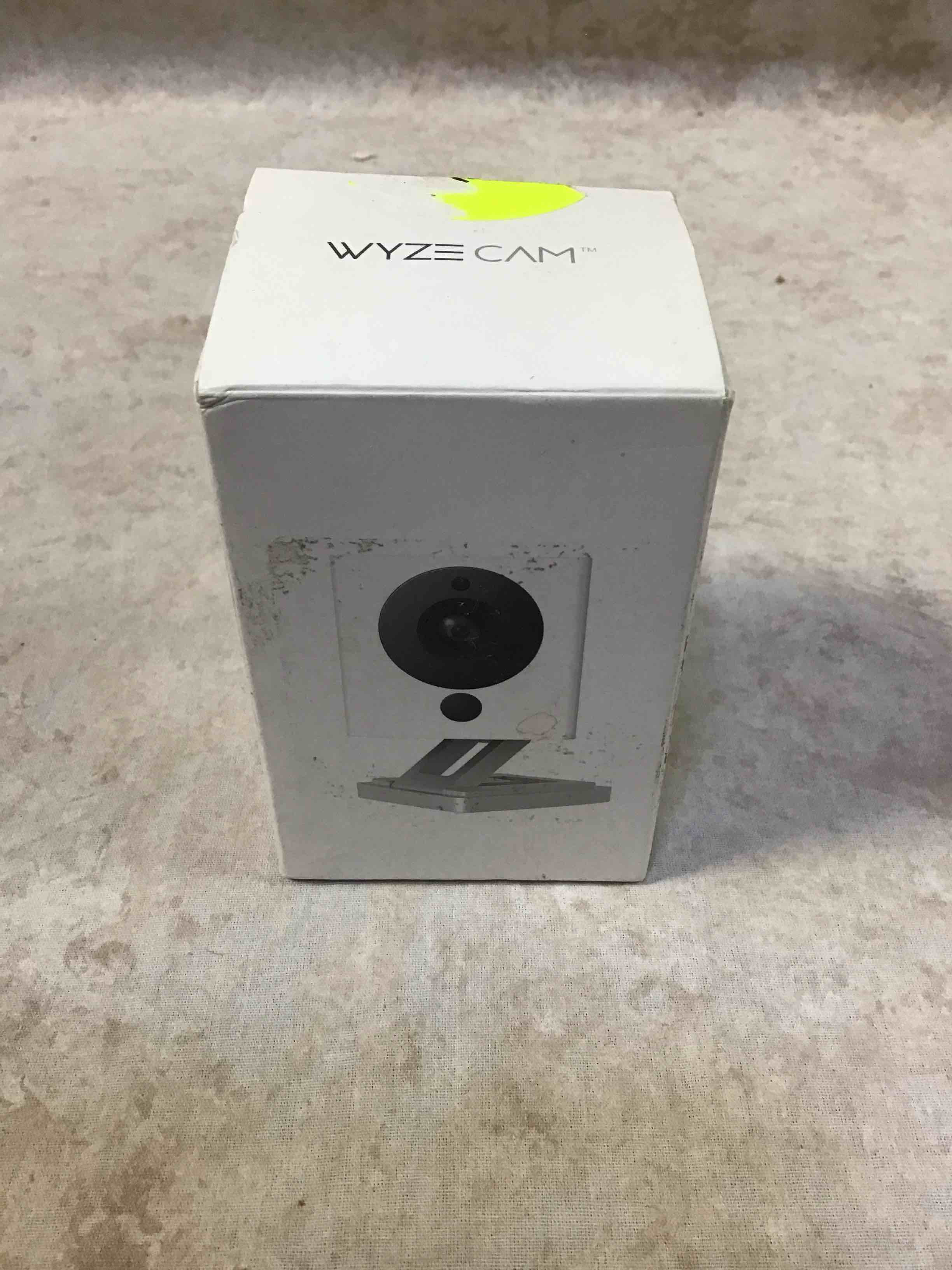 Wyze Cam 1080p HD Indoor Wireless Smart Home Security Camera with Night Vision, 2-Way Audio, Works with Alexa & the Google Assistant, One Pack, White