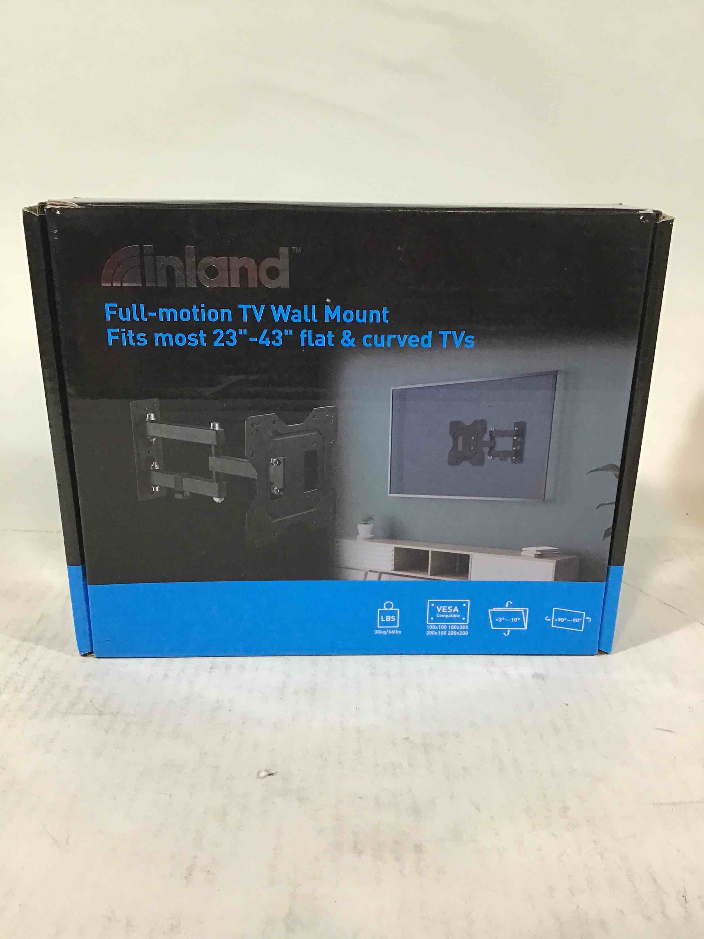 inland Full Motion TV Wall Mount 23”-43” 